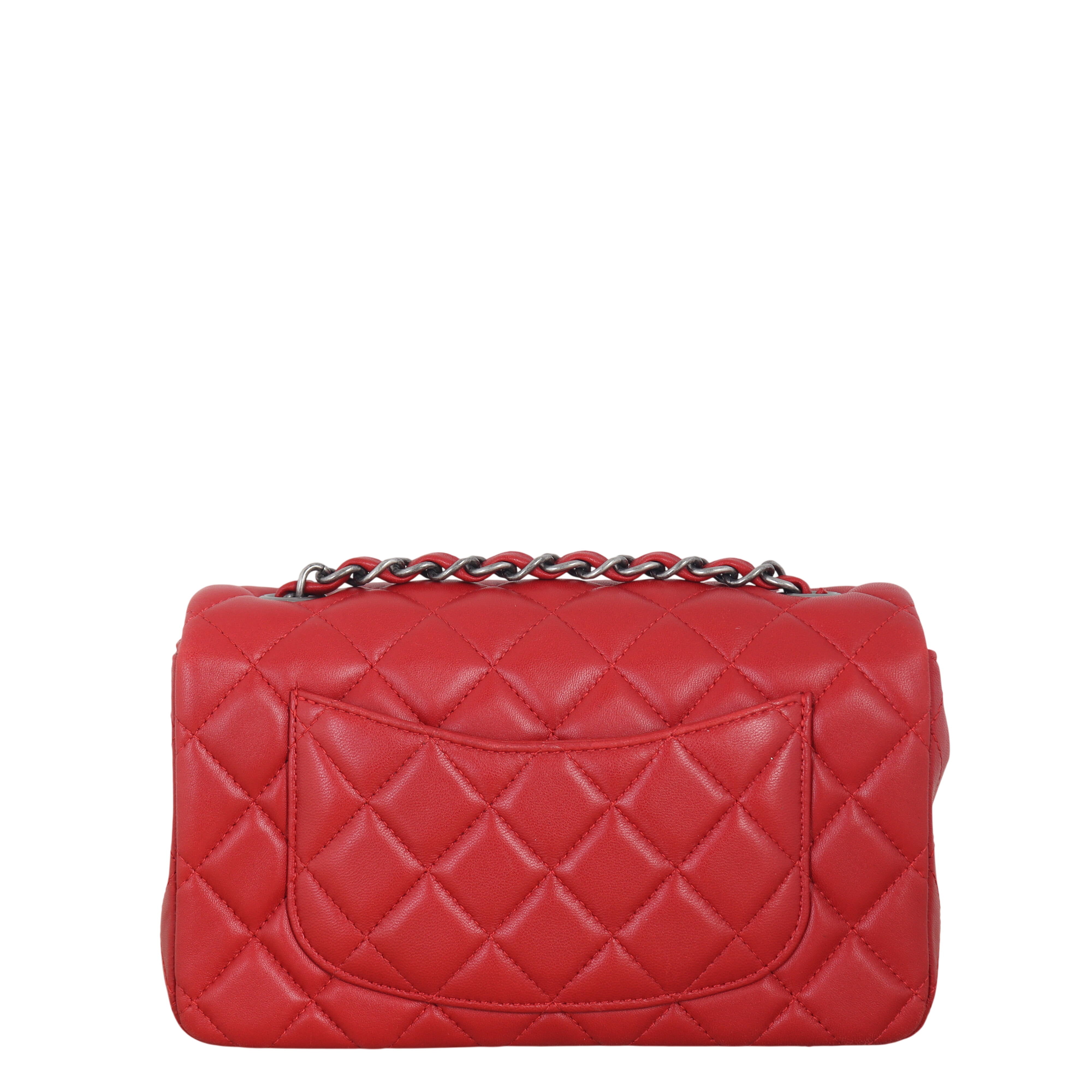 Chanel Classic Flap Mini Rectangular Bag Lambskin