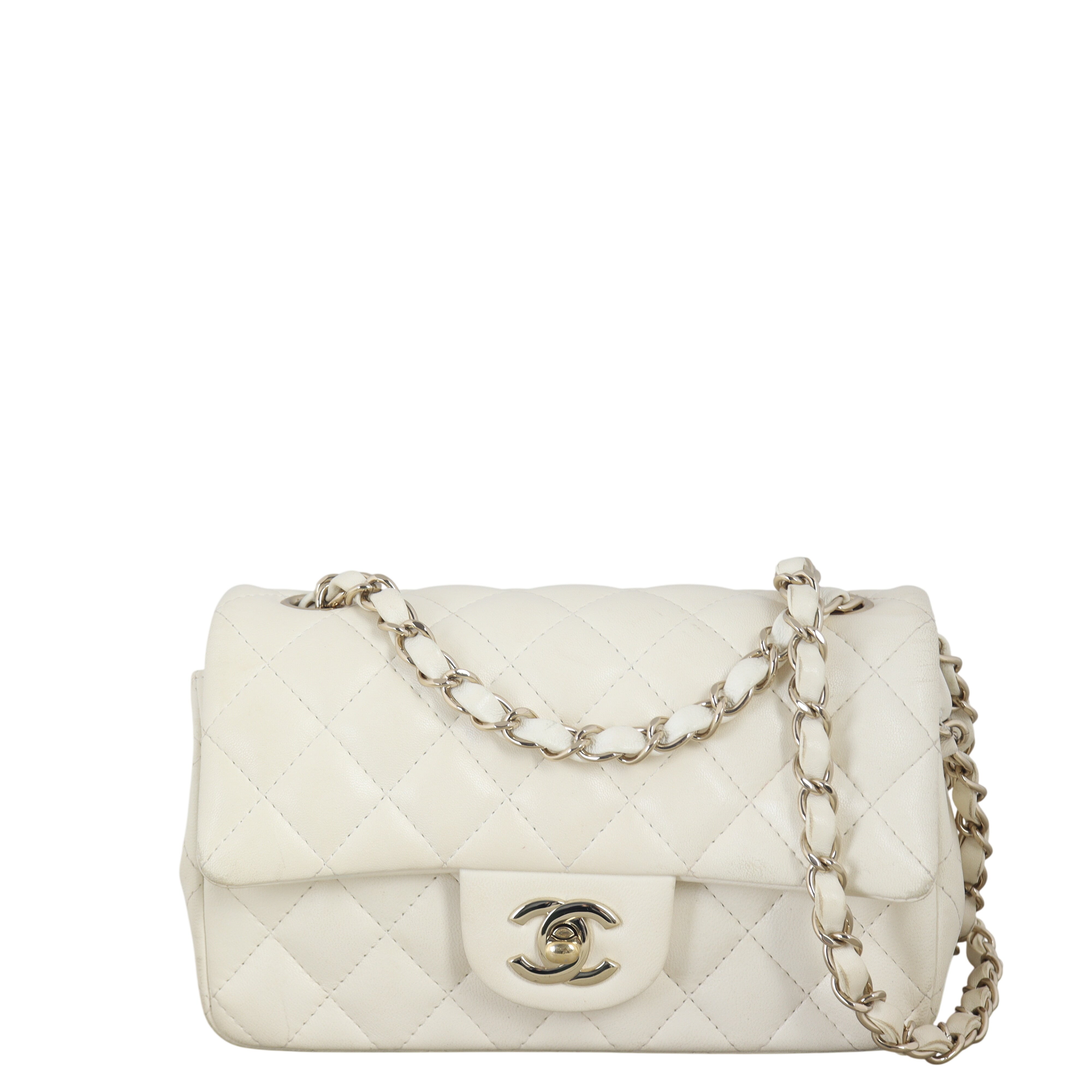 Chanel Classic Flap Mini Rectangular Bag Lambskin