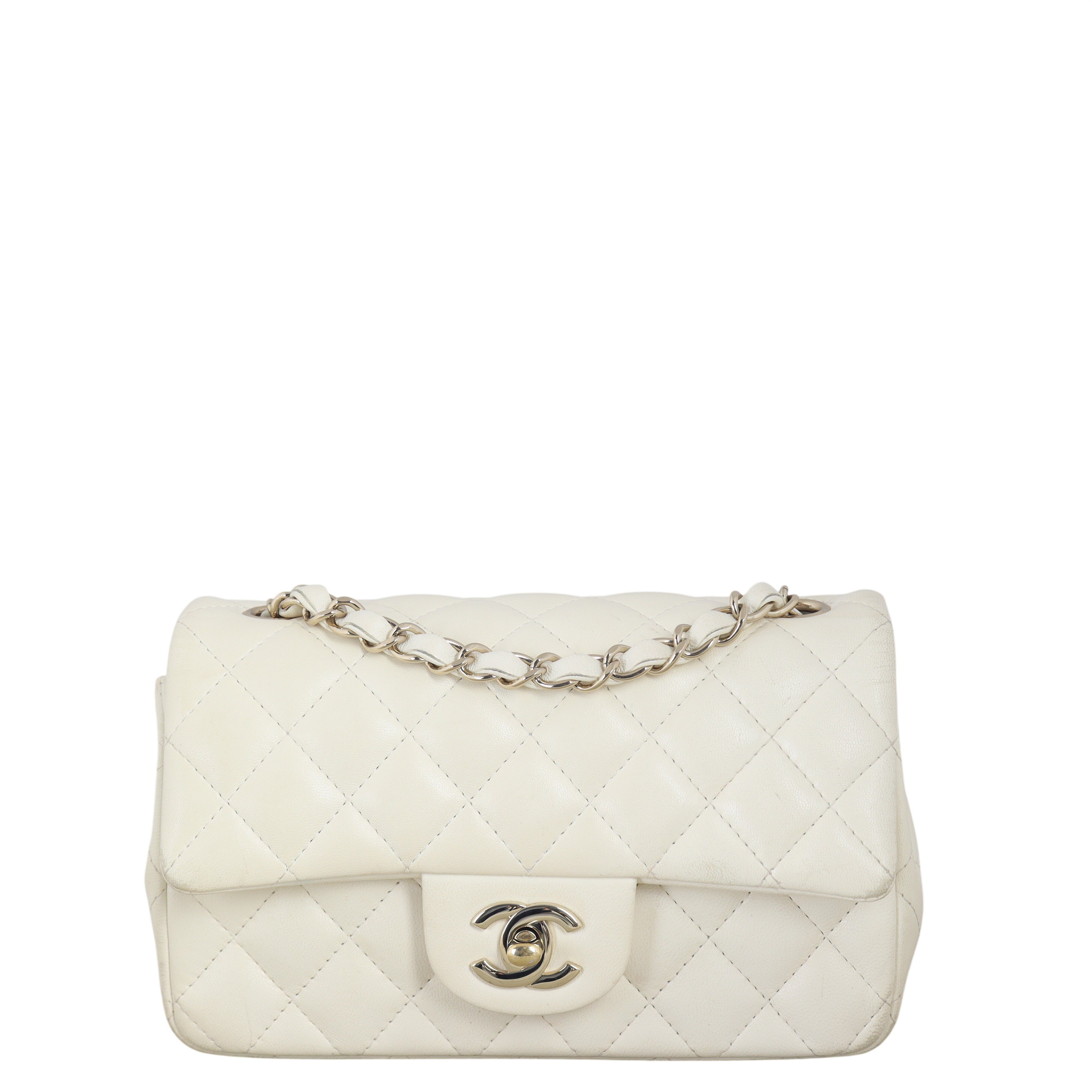 Chanel Classic Flap Mini Rectangular Bag Lambskin