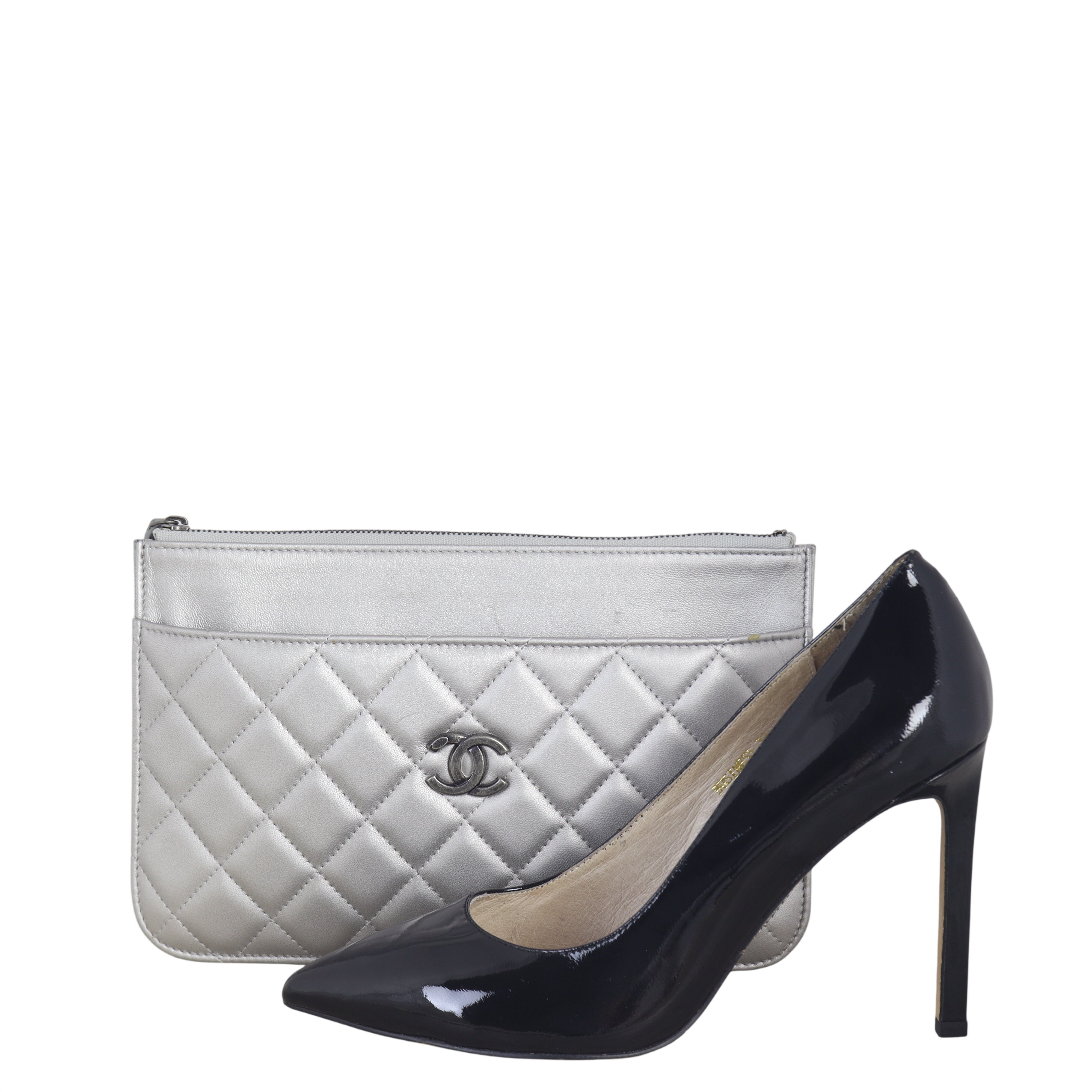 Chanel Multi Pouch Clutch with Chain