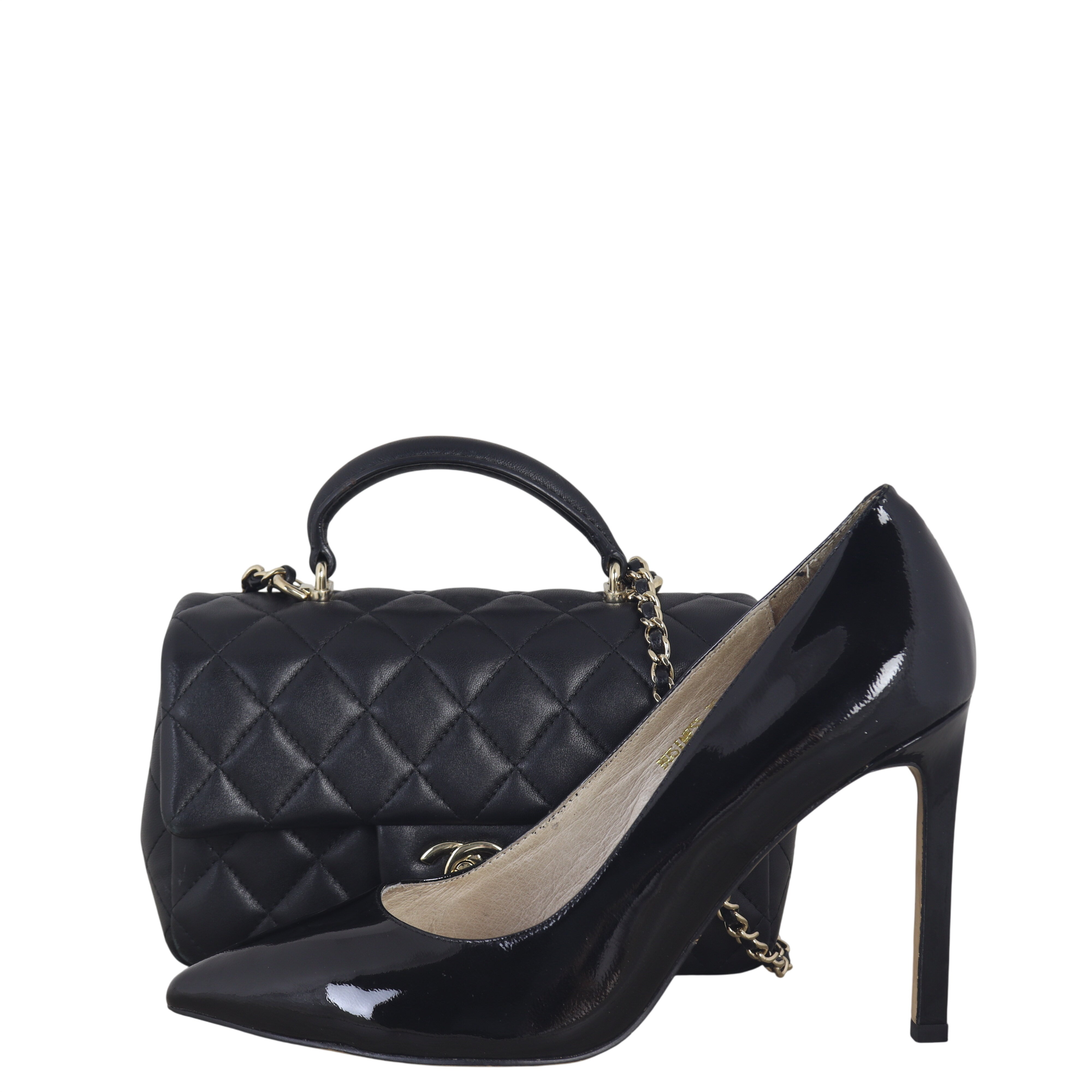 Chanel Classic Flap Mini Rectangular Top Handle Lambskin