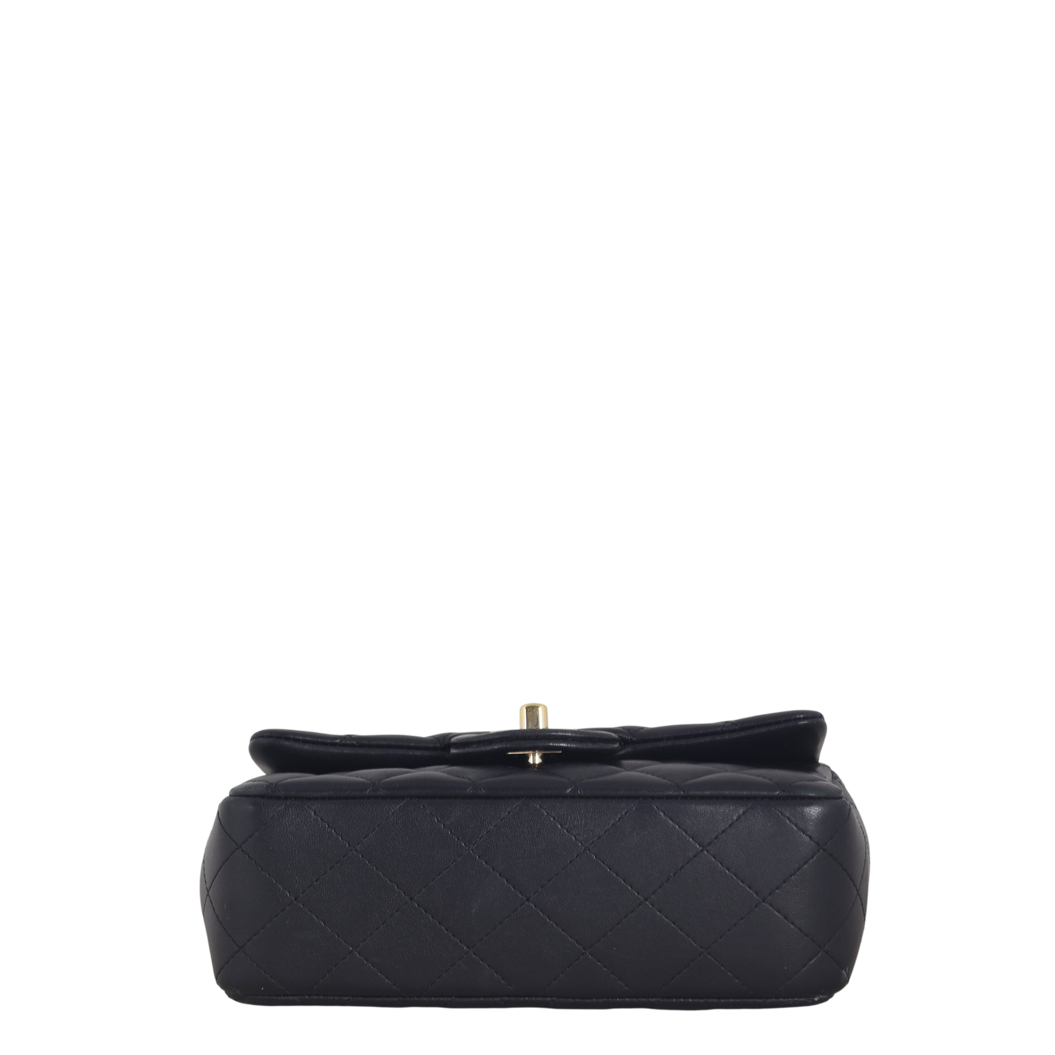 Chanel Classic Flap Mini Rectangular Top Handle Lambskin