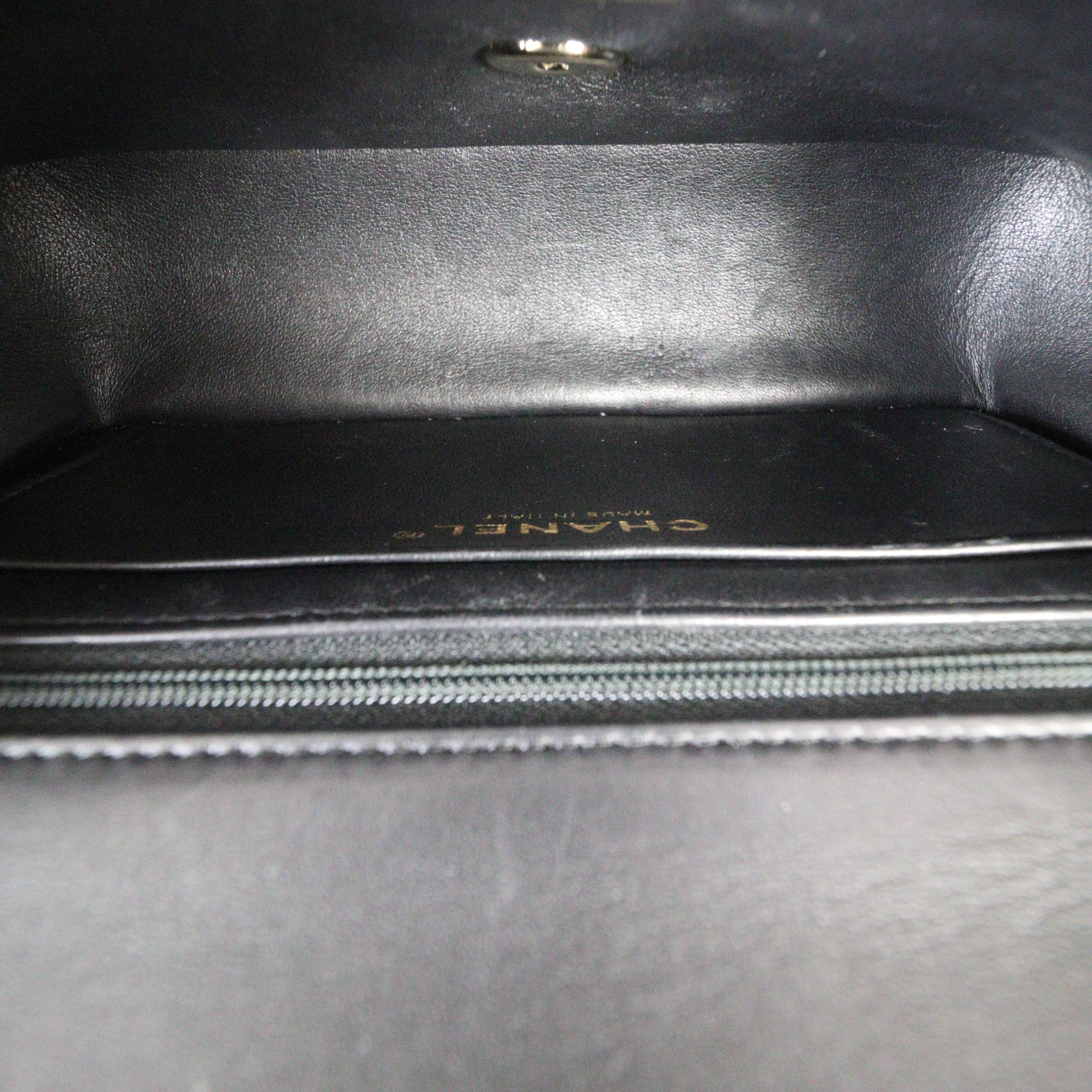 Chanel Classic Flap Mini Rectangular Top Handle Lambskin