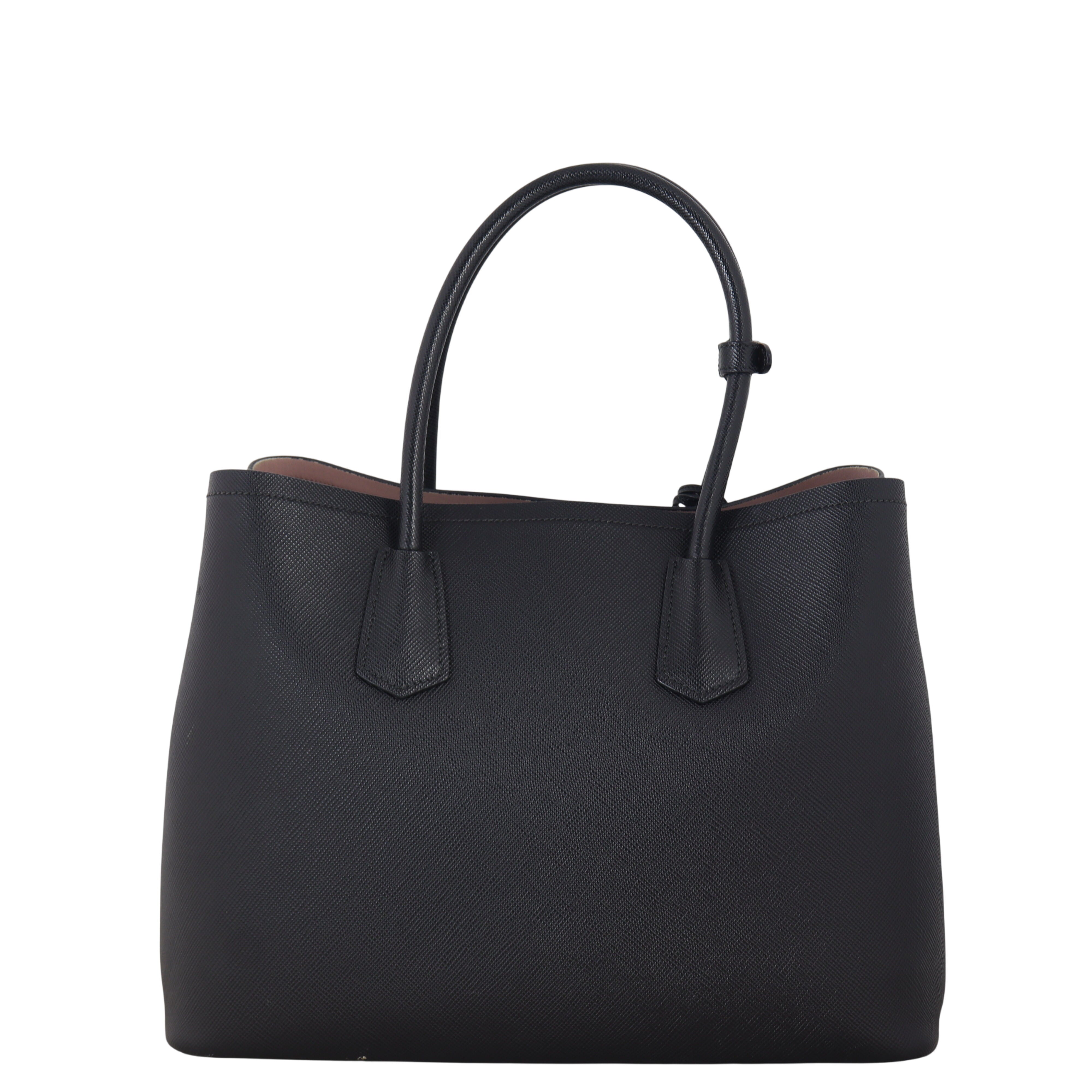 Prada Saffiano Cuir Double Bag Large