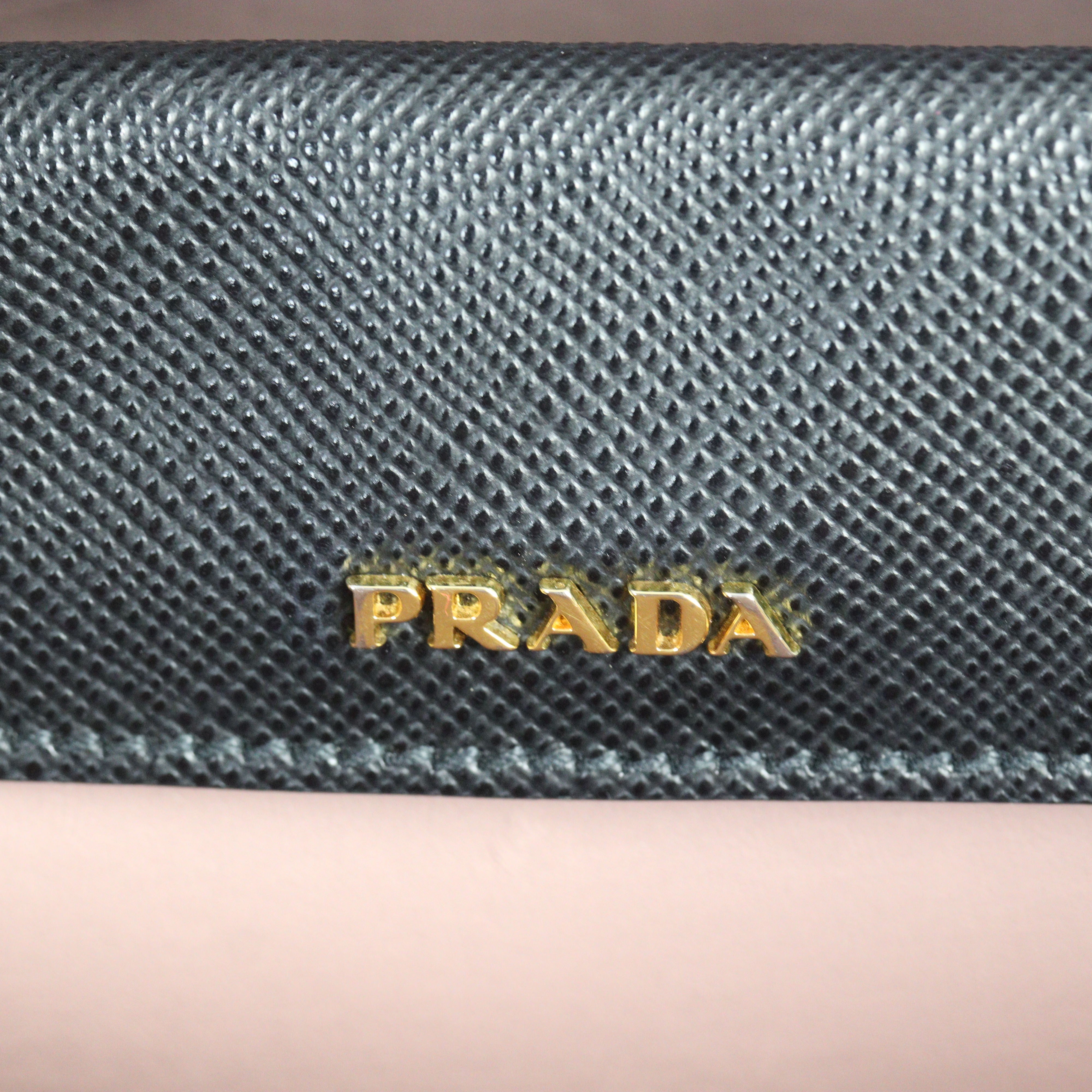 Prada Saffiano Cuir Double Bag Large
