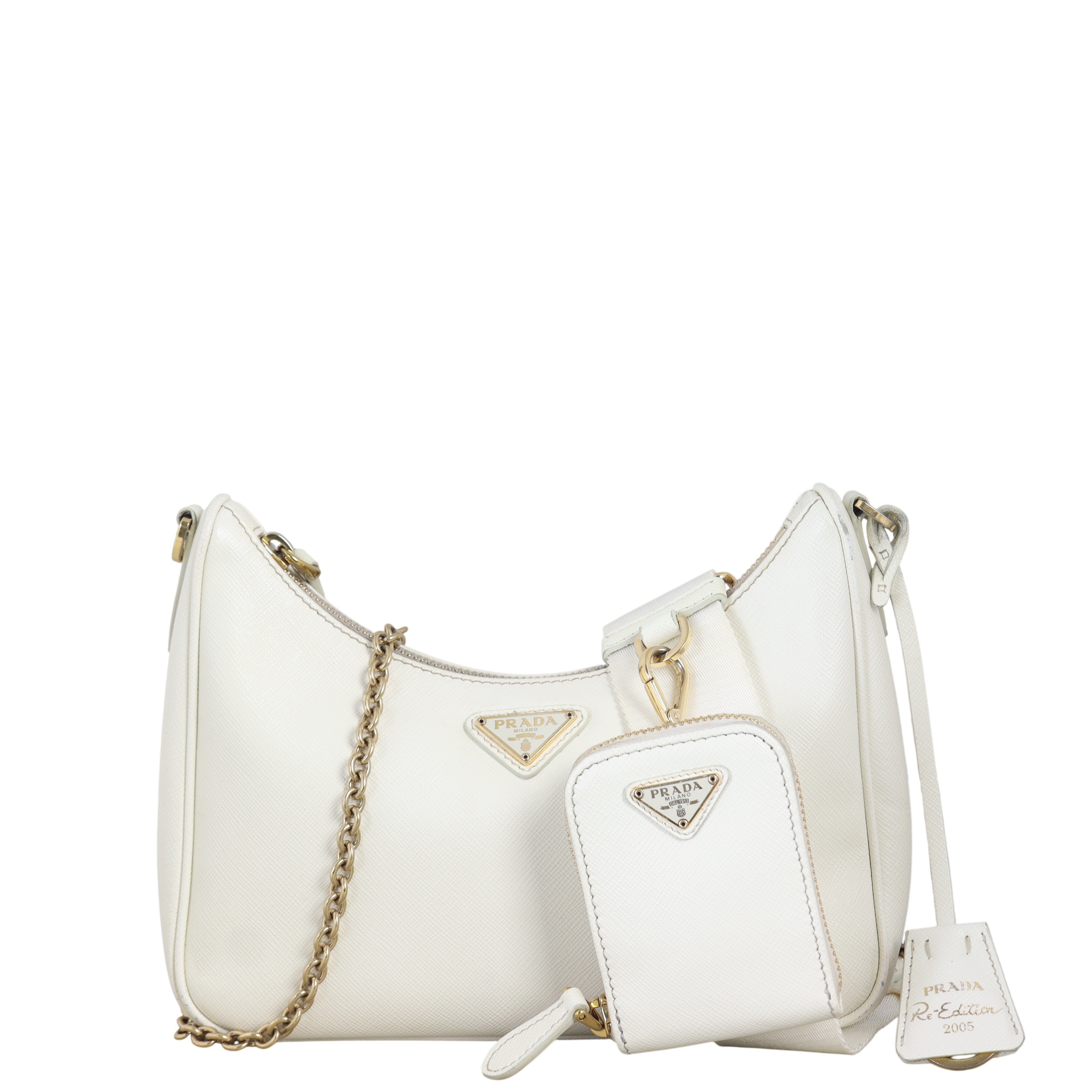 Prada Re-edition 2005 Saffiano Shoulder Bag