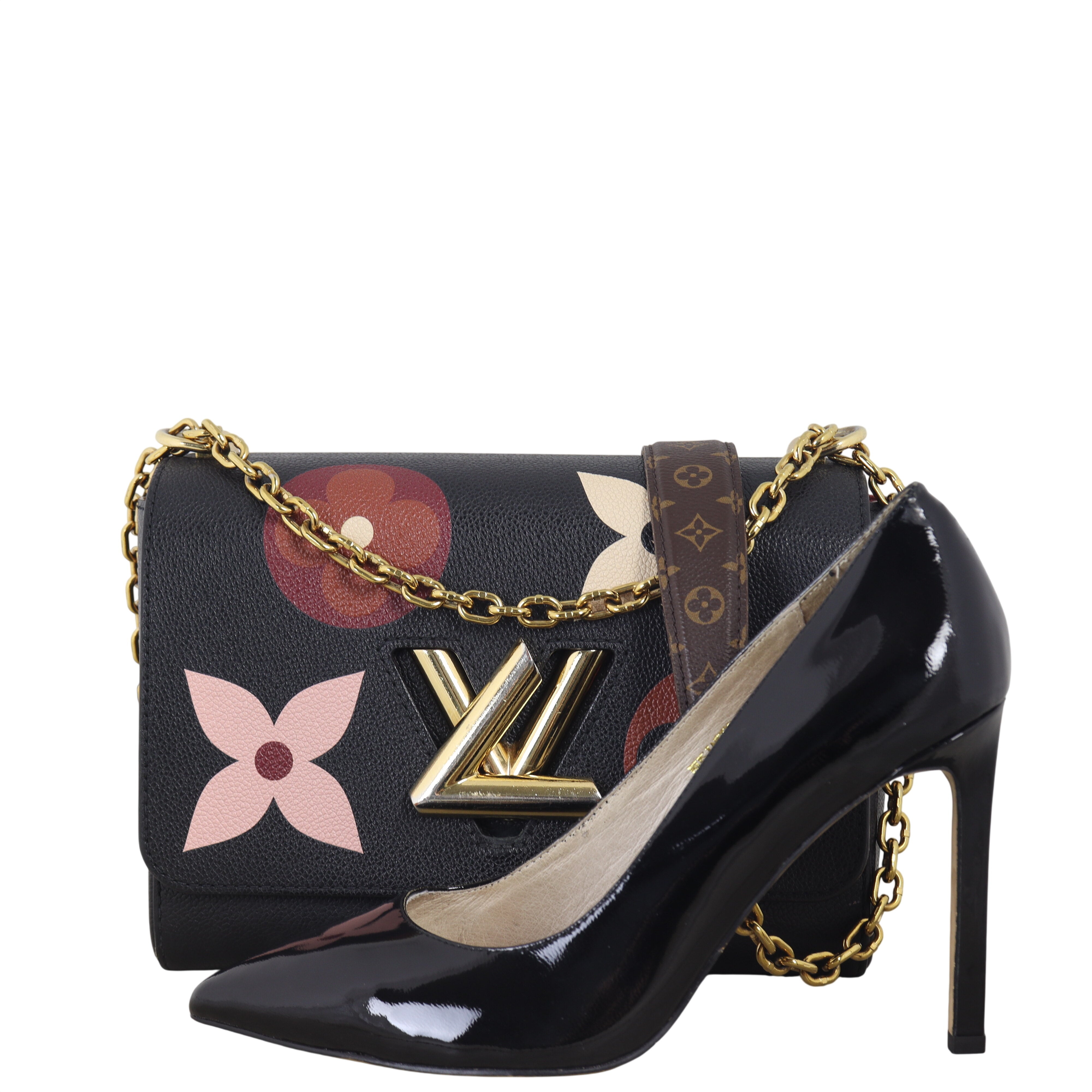 Louis Vuitton Twist MM Flowers