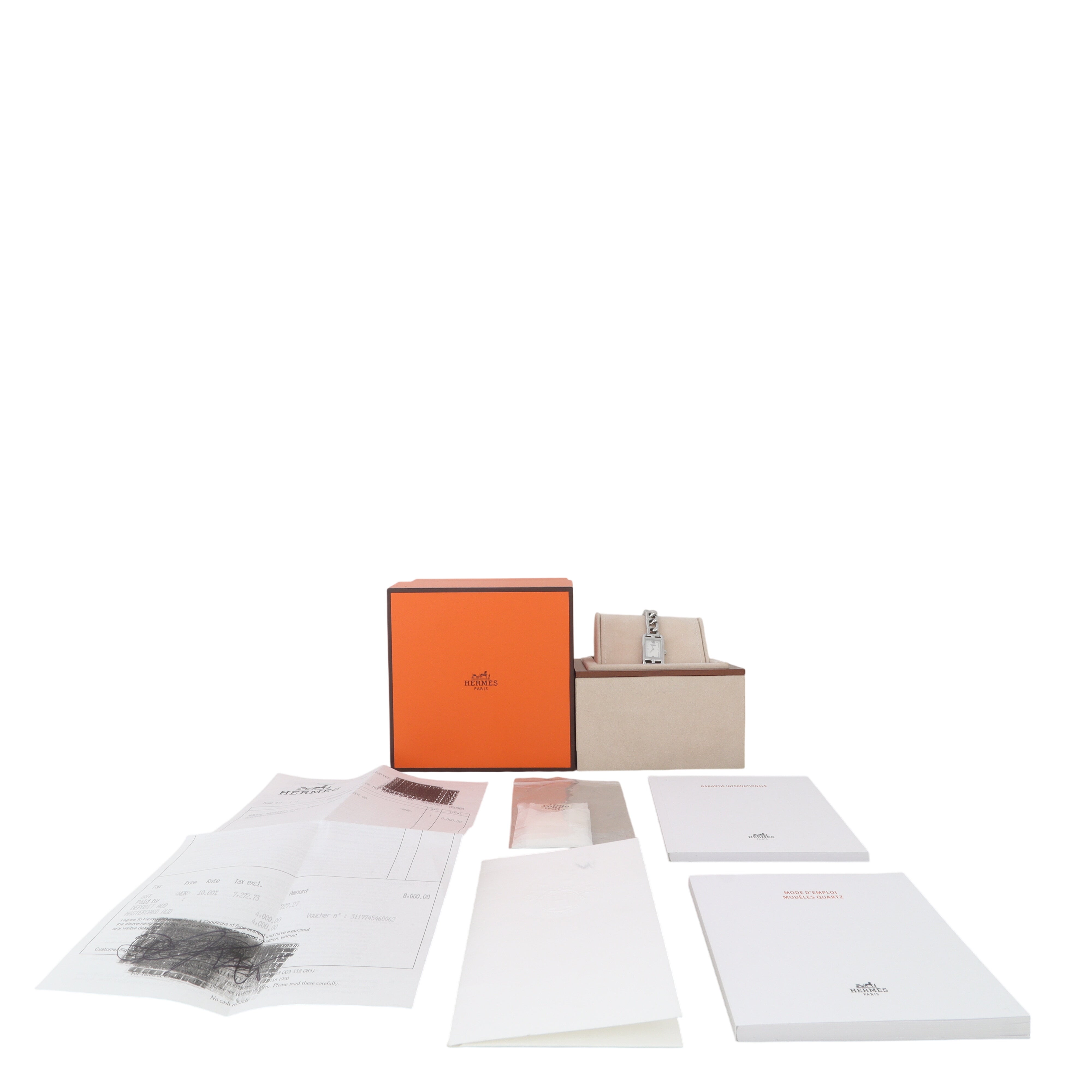 Hermes Nantucket Diamond Watch