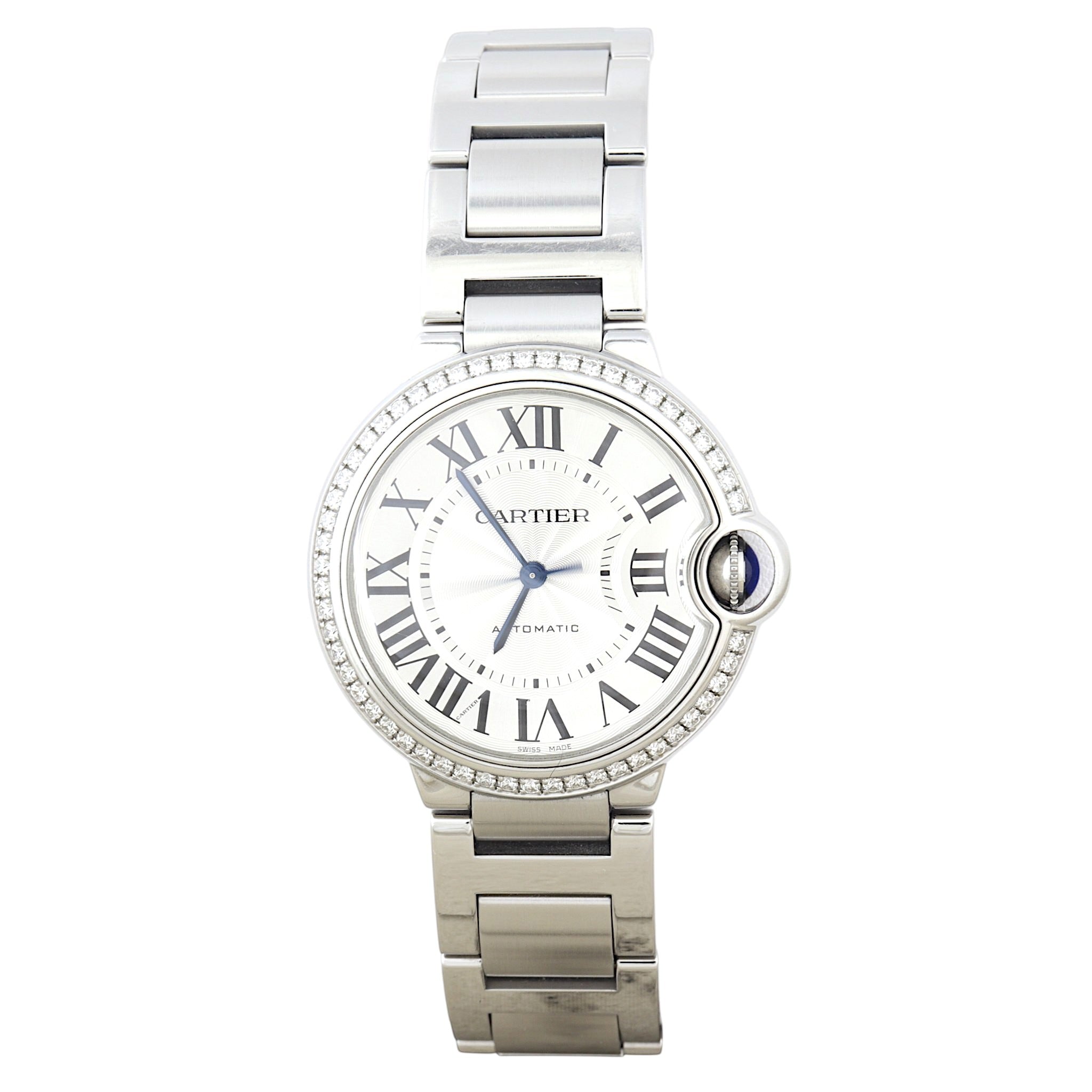Cartier Ballon Bleu de Cartier Diamond 36mm Watch