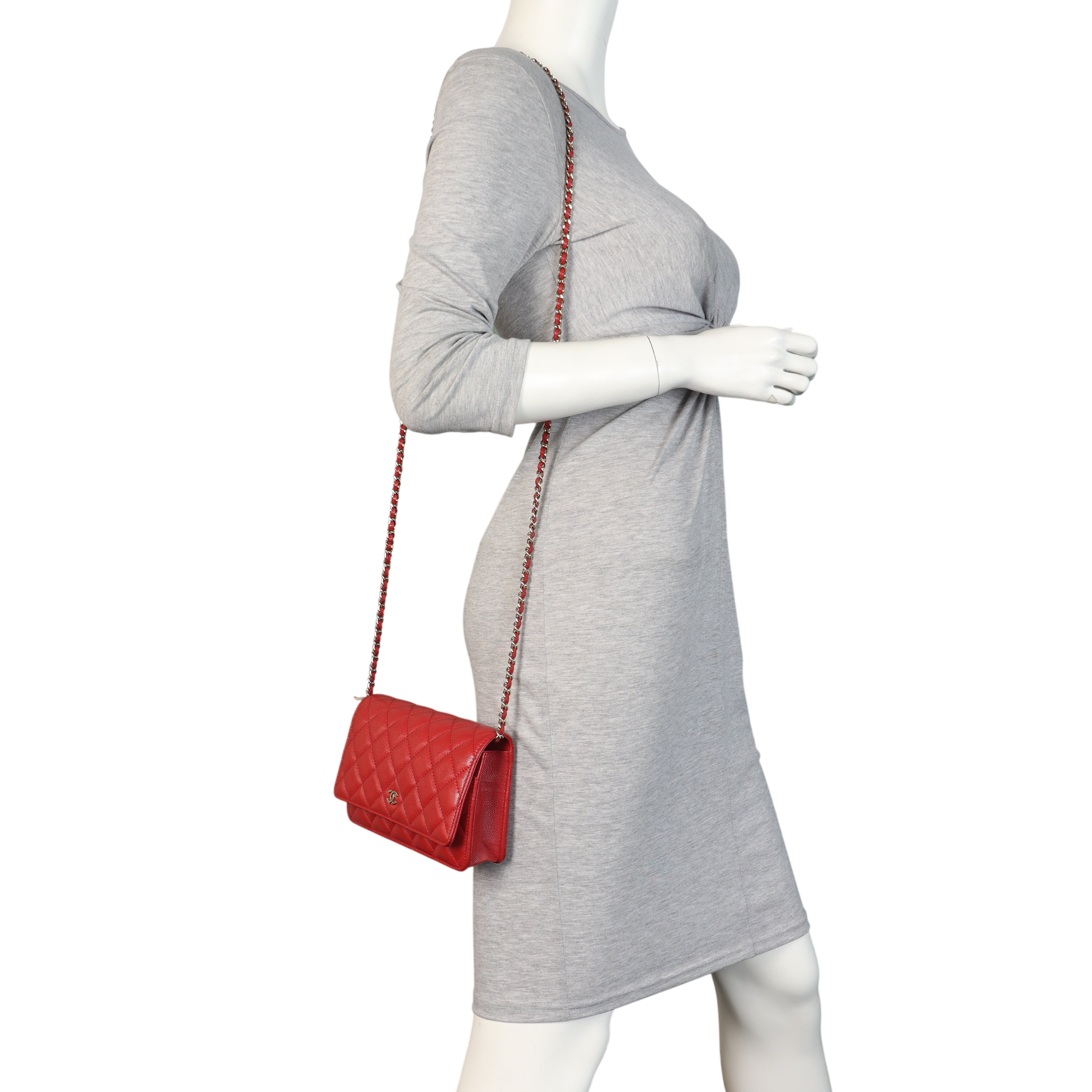 Chanel Classic Wallet on Chain