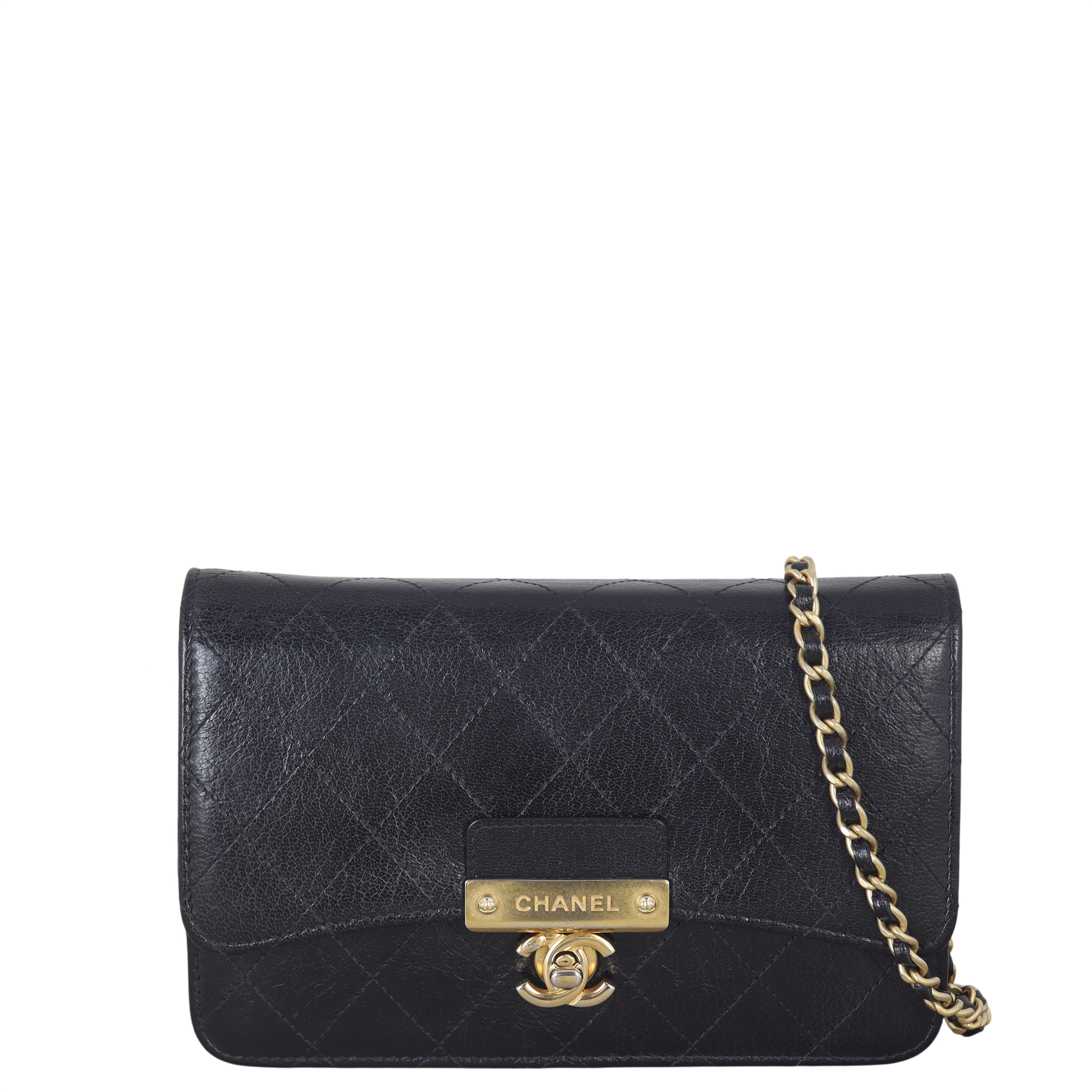 Chanel Golden Class Wallet on Chain