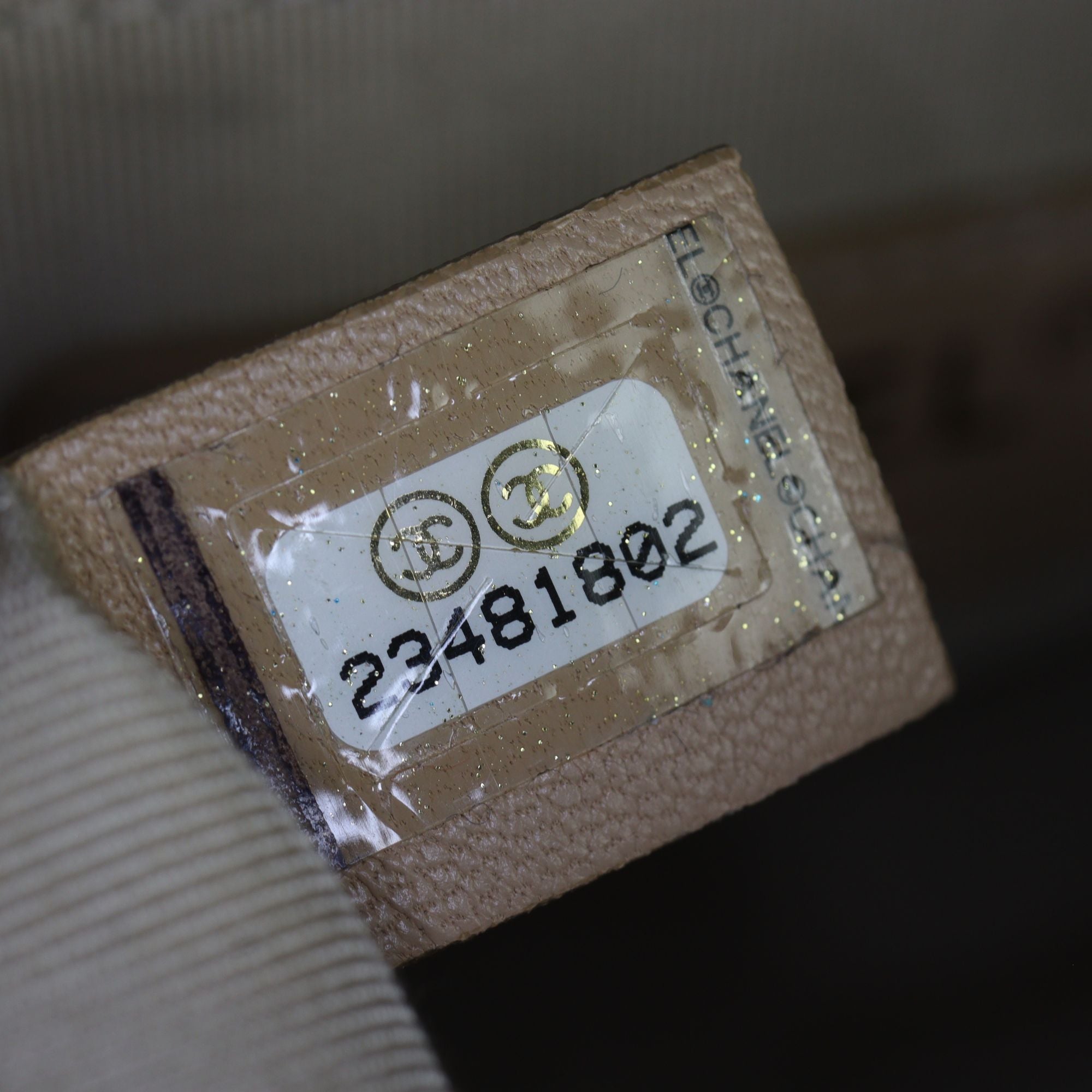 Chanel Label Click Flap Bag