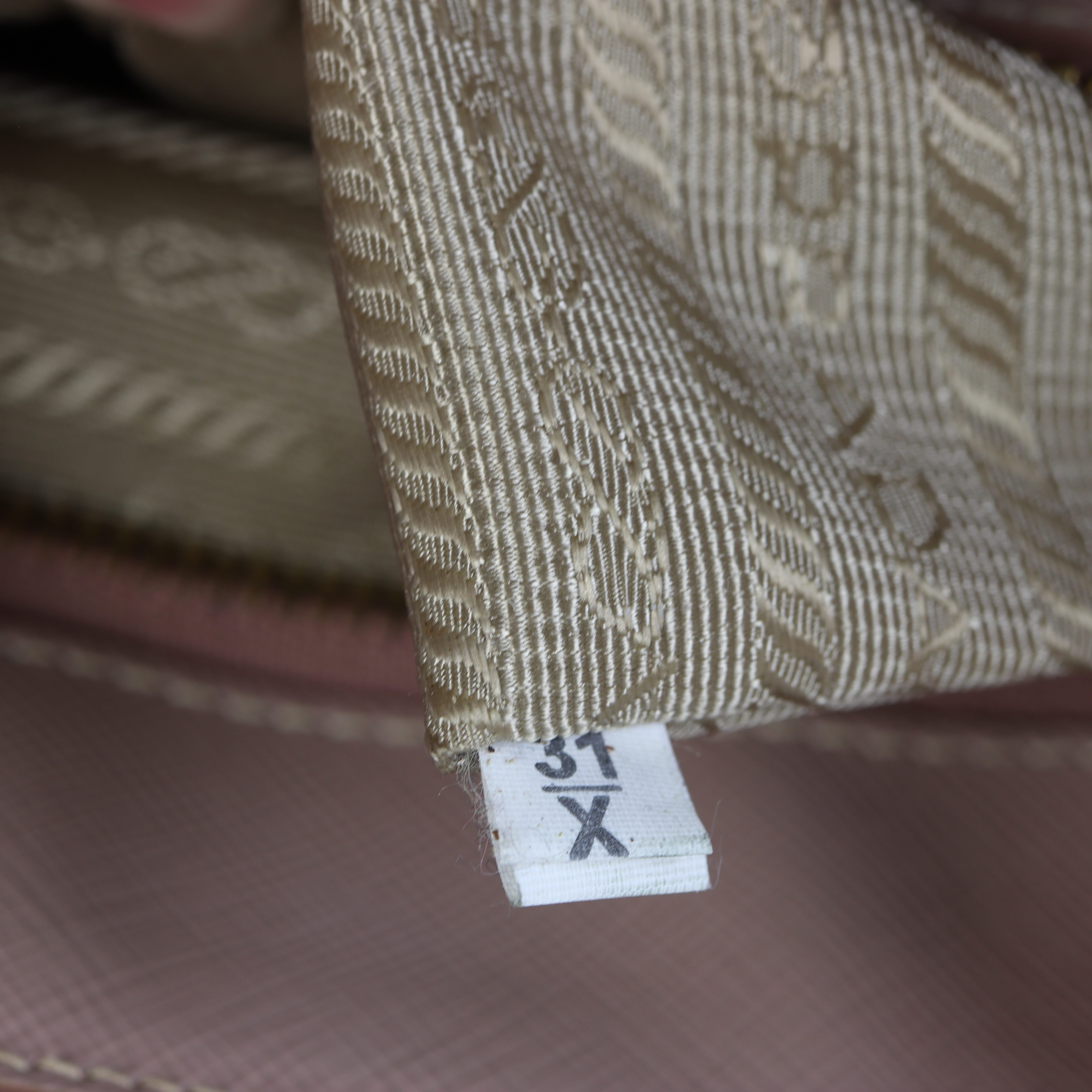 Prada Saffiano Lux Galleria Double Zip Tote Medium