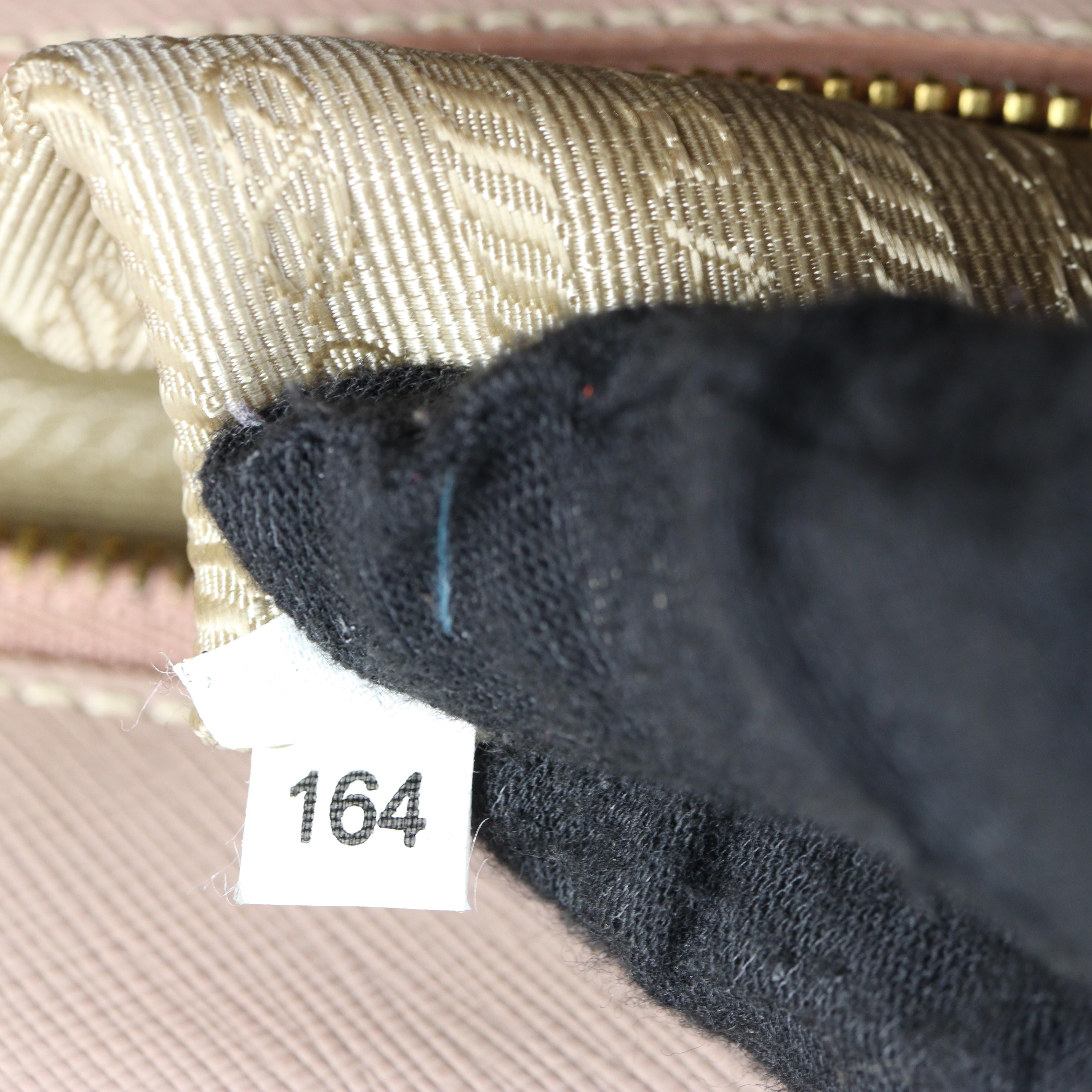 Prada Saffiano Lux Galleria Double Zip Tote Medium