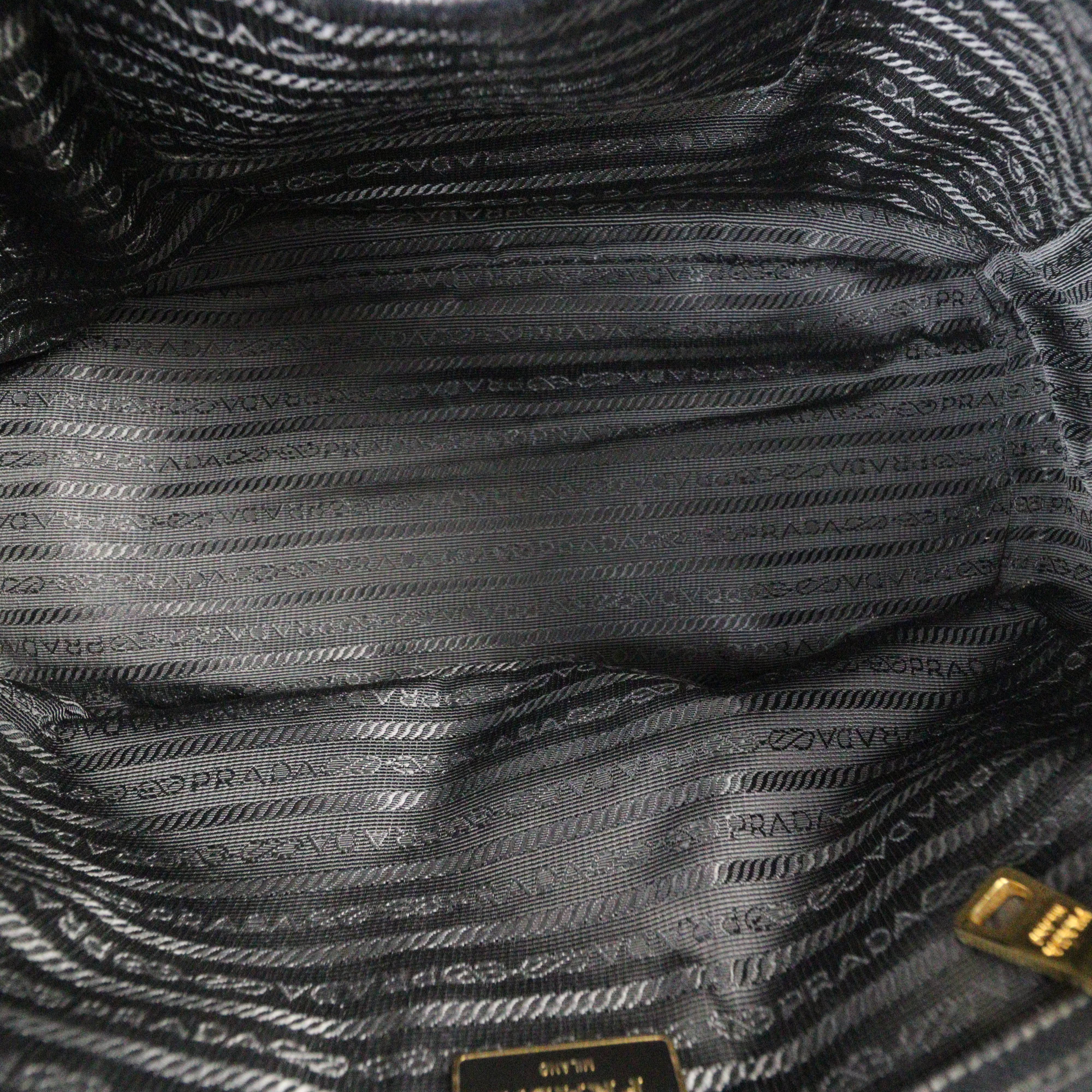 Prada Saffiano Lux Galleria Double Zip Tote Medium