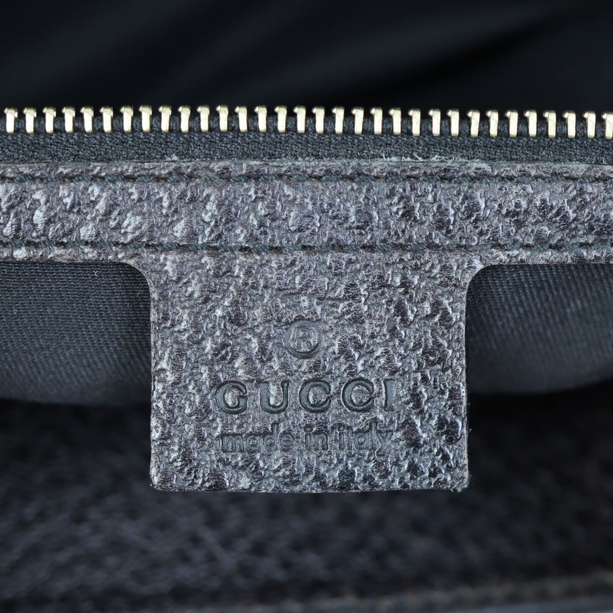 Gucci Bamboo Handle Studded Tote Stamp
