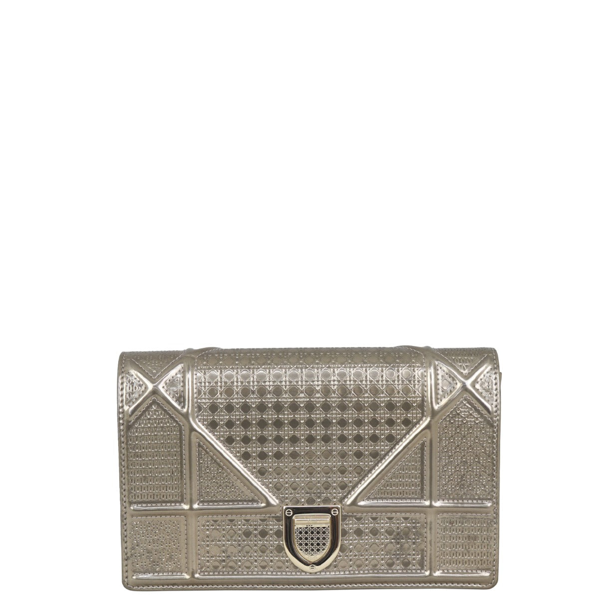 Dior Diorama Wallet on Chain Front
