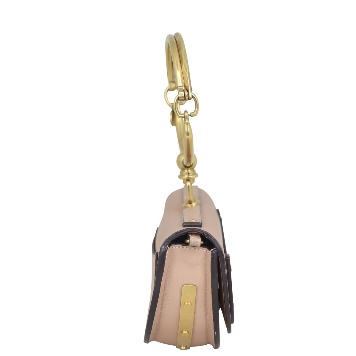 Chloe Nile Minaudiere Bracelet Bag Side
