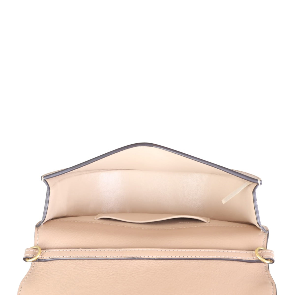 Chloe Nile Minaudiere Bracelet Bag Whole interior
