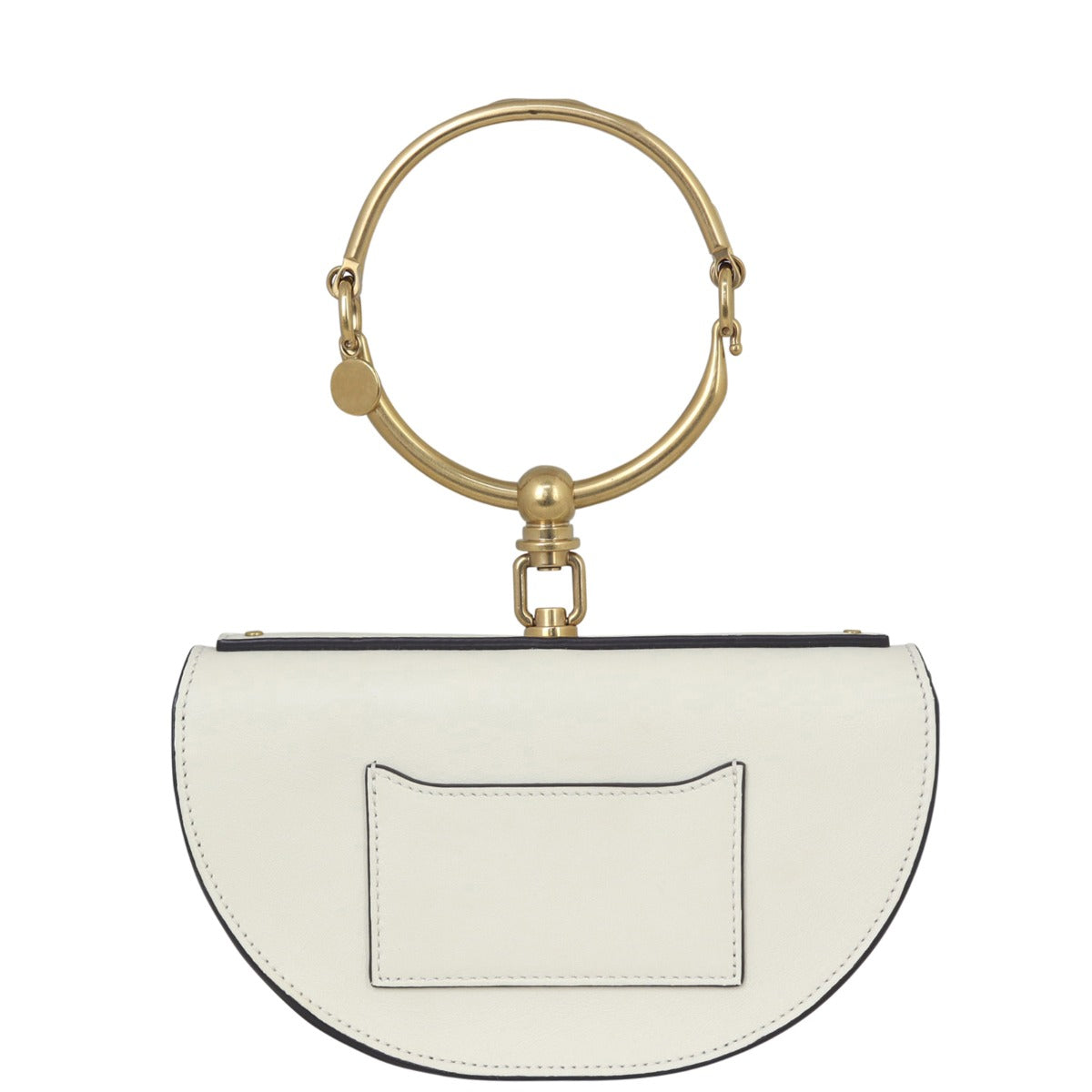 Chloe Nile Minaudiere Bracelet Bag Back
