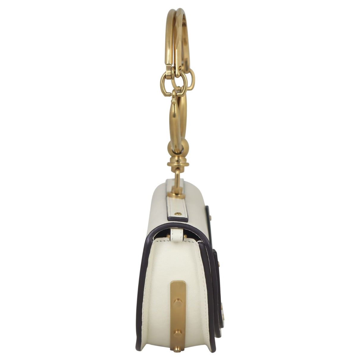 Chloe Nile Minaudiere Bracelet Bag Side
