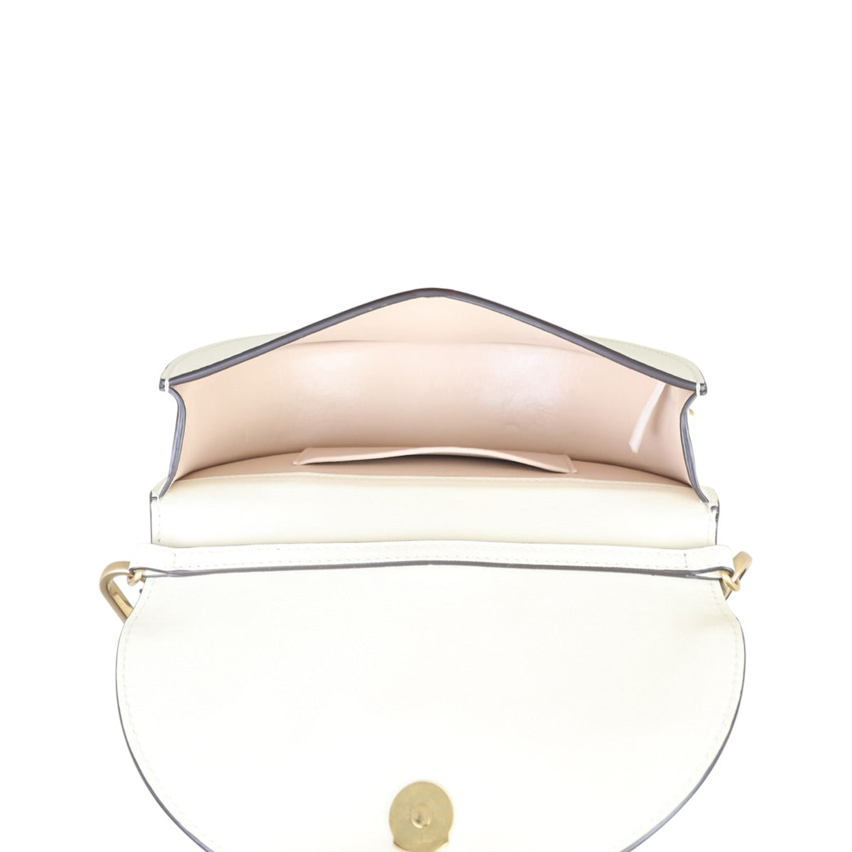 Chloe Nile Minaudiere Bracelet Bag Whole interior
