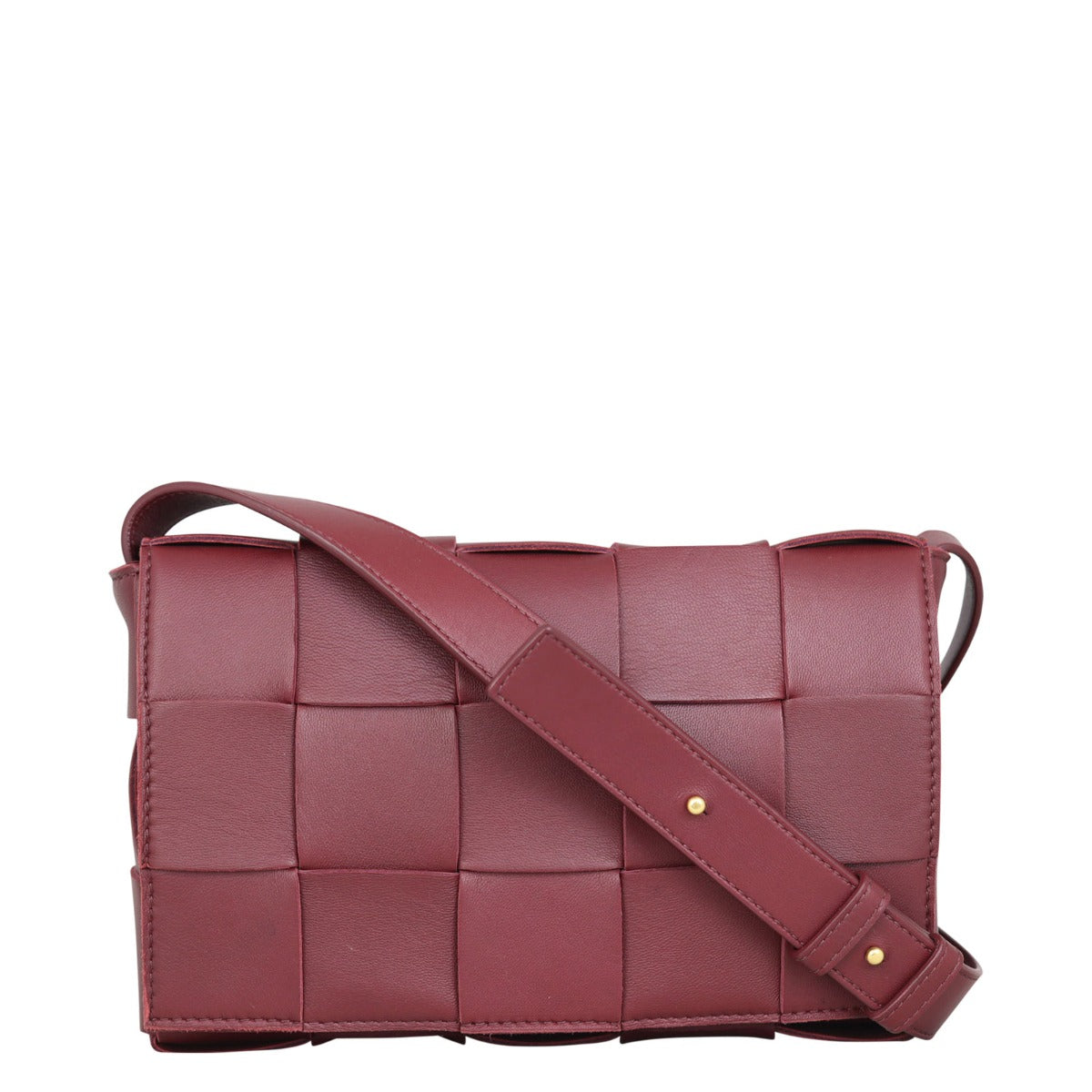 Bottega Veneta Cassette Bag Front with strap