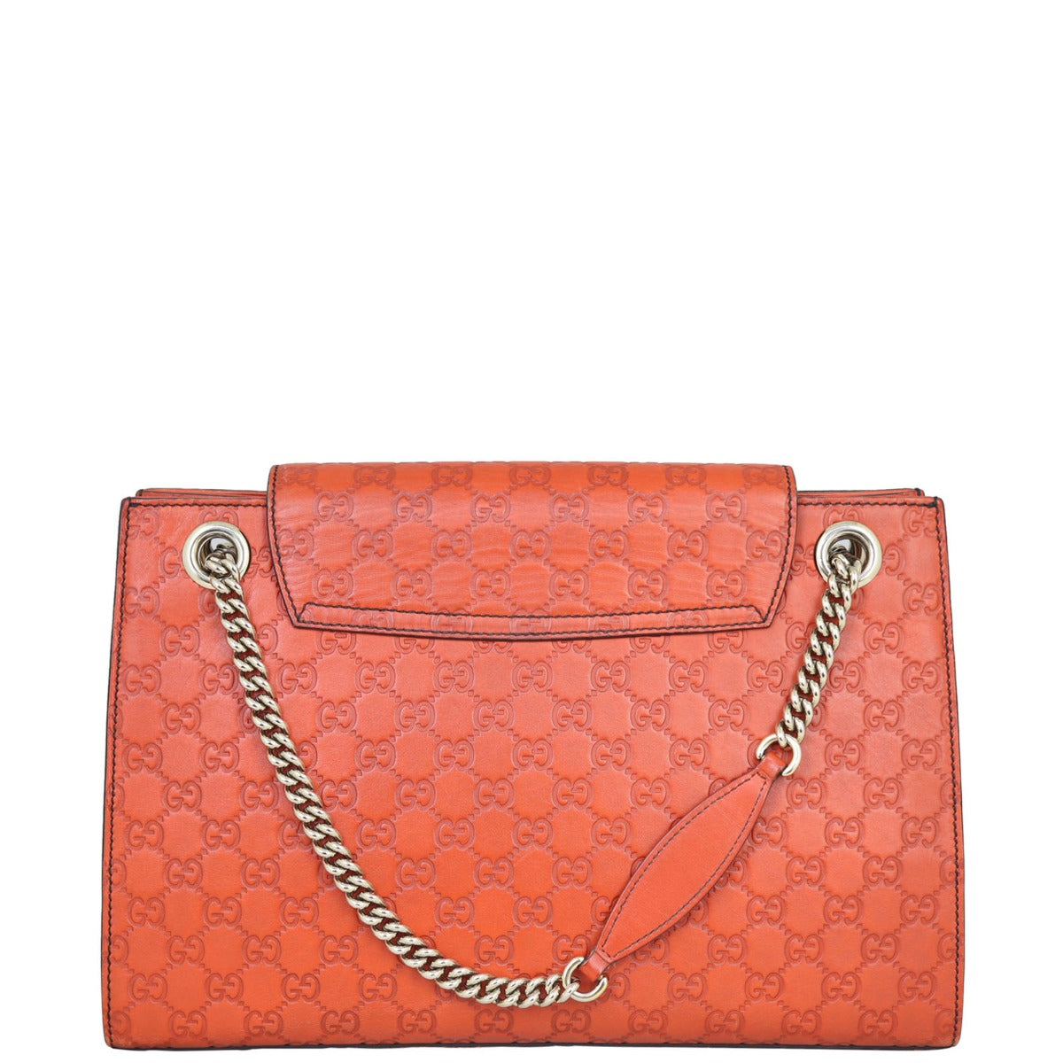 Gucci Emily Guccissima Chain Shoulder Bag Back