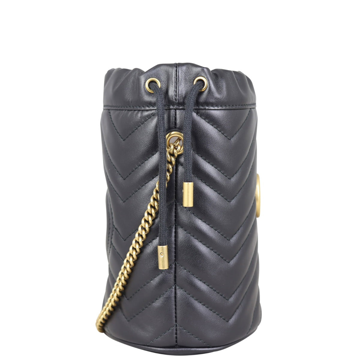 Gucci GG Marmont Mini Bucket Bag Side