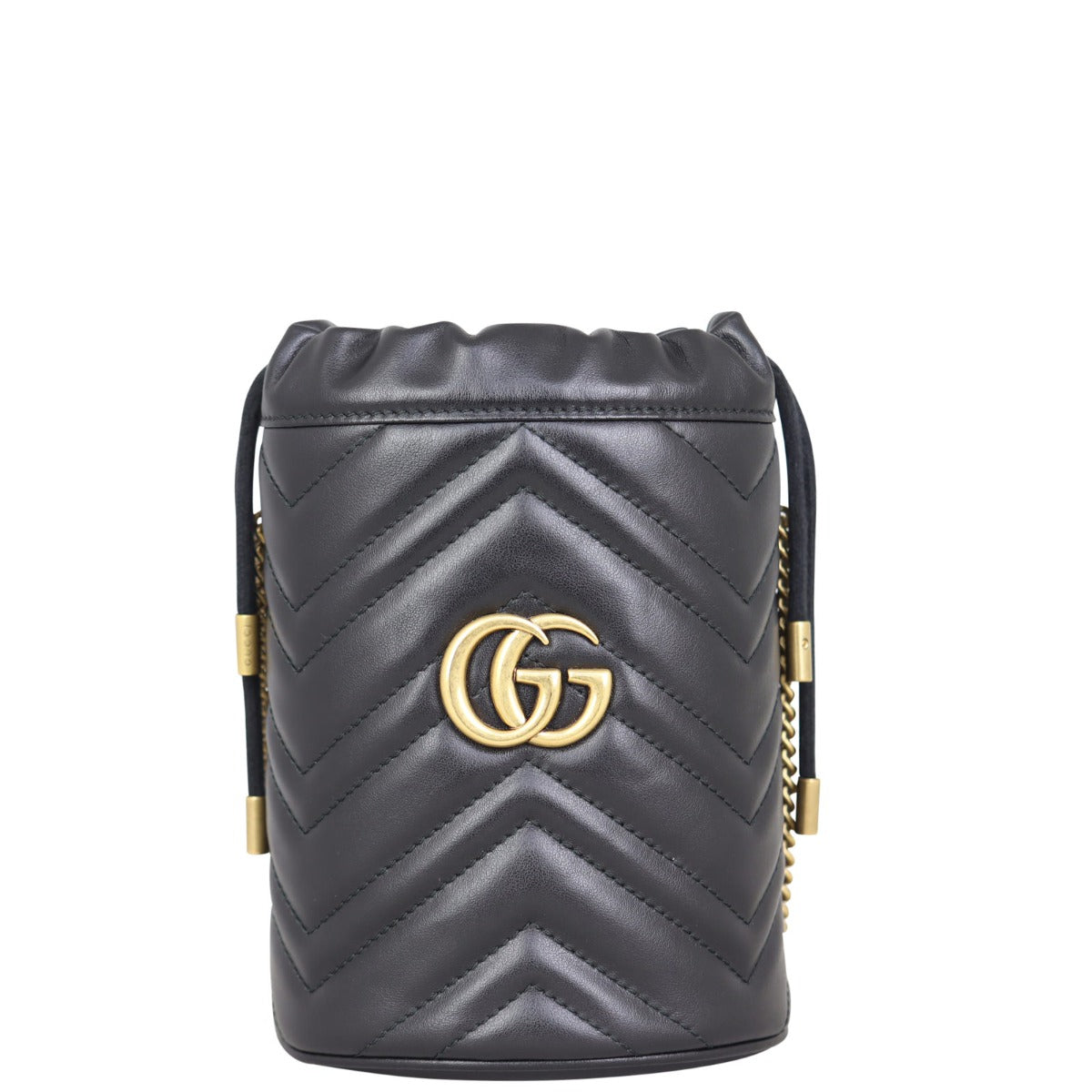 Gucci GG Marmont Mini Bucket Bag Front