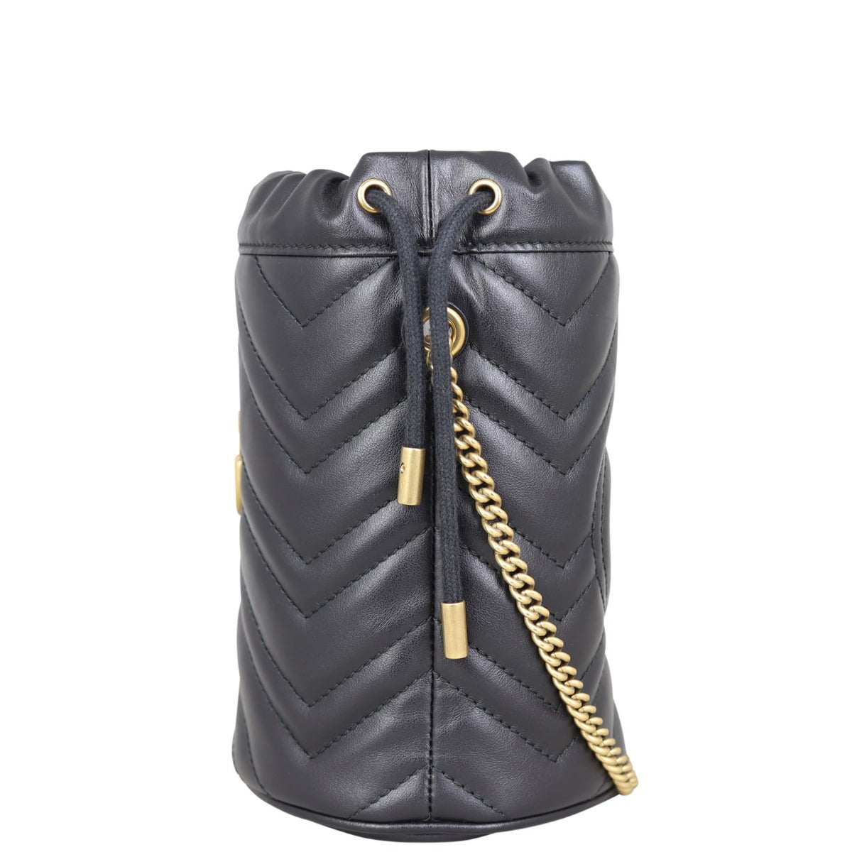 Gucci GG Marmont Mini Bucket Bag Side
