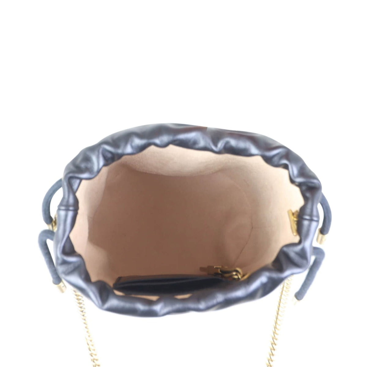 Gucci GG Marmont Mini Bucket Bag Interior