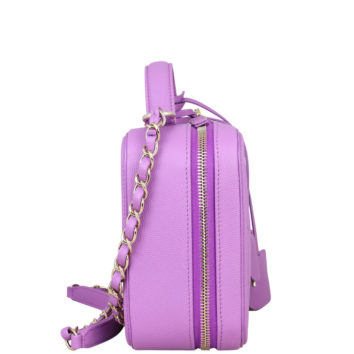 Chanel Filigree Vanity Medium Side