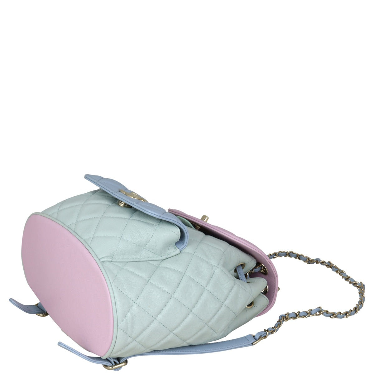 Chanel Duma Drawstring Backpack Corner Distance