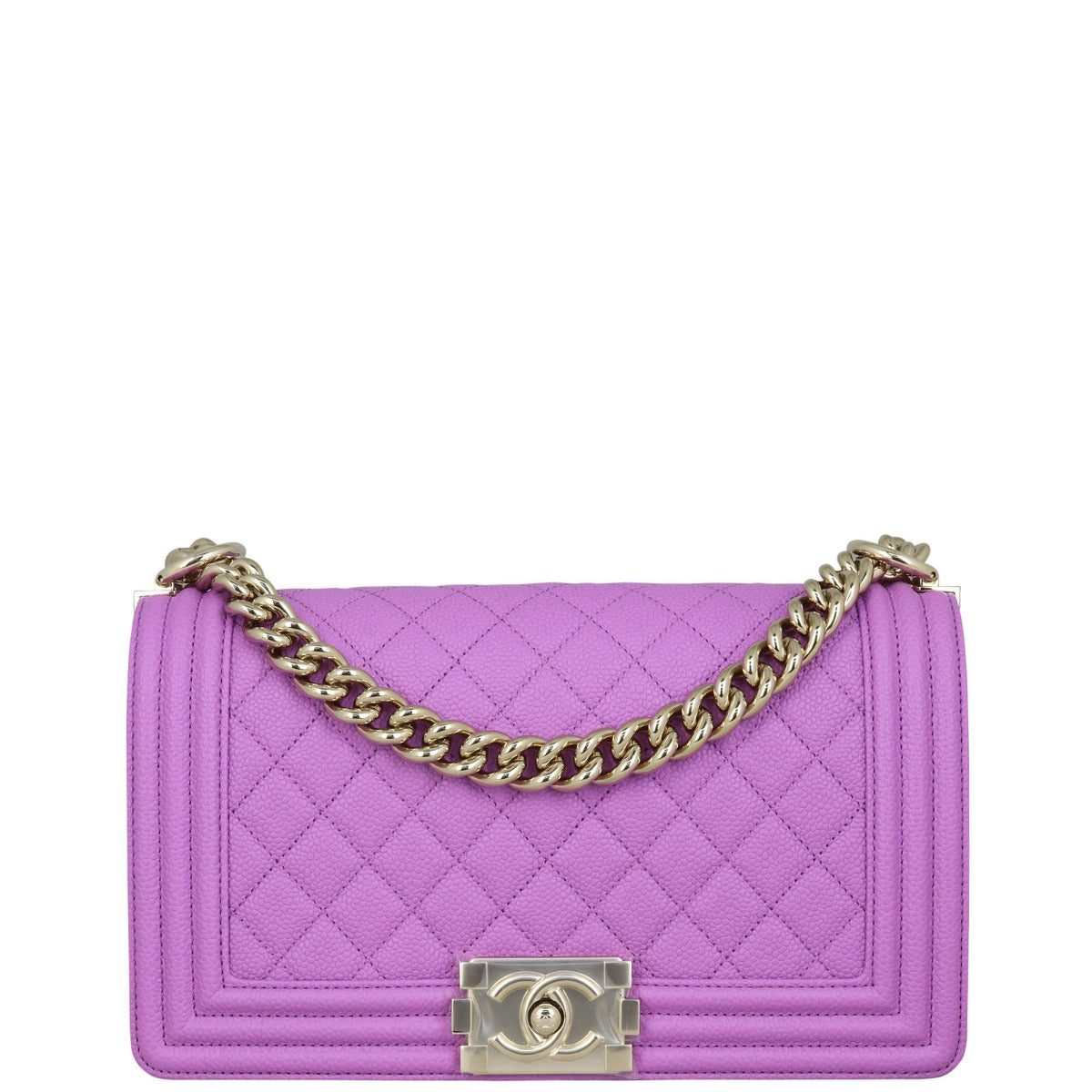 Chanel Boy Old Medium Front with Strap