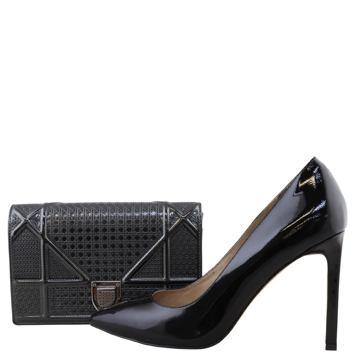 Dior Diorama Wallet on Chain Micro-cannage Shoe