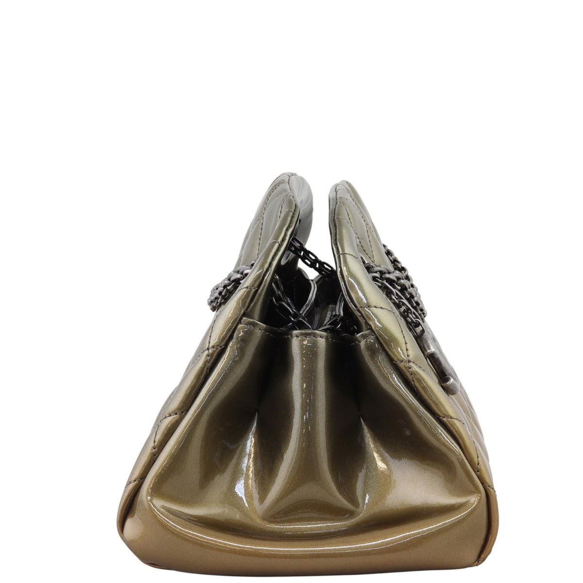 Chanel Just Mademoiselle Bowler Bag Side