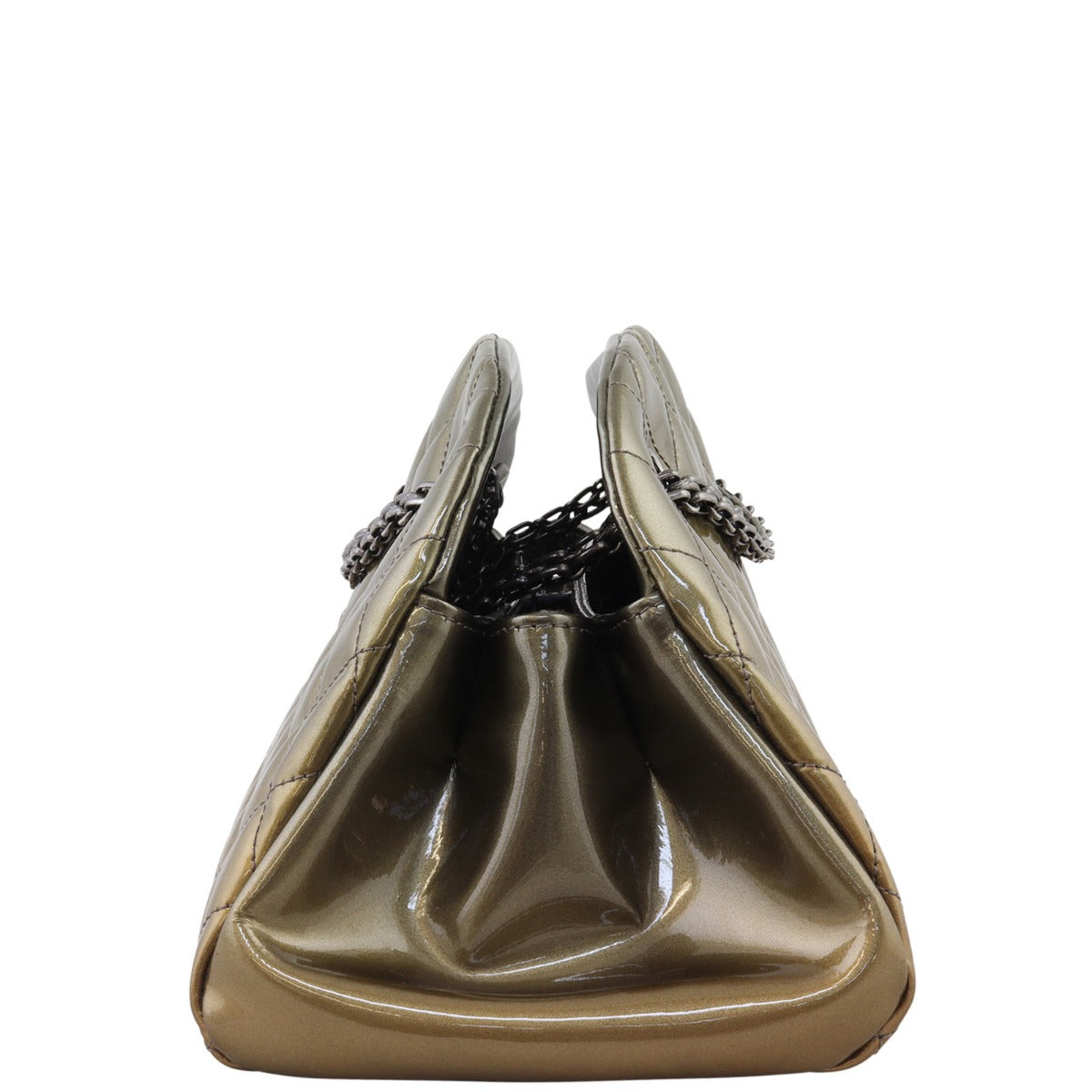 Chanel Just Mademoiselle Bowler Bag Side