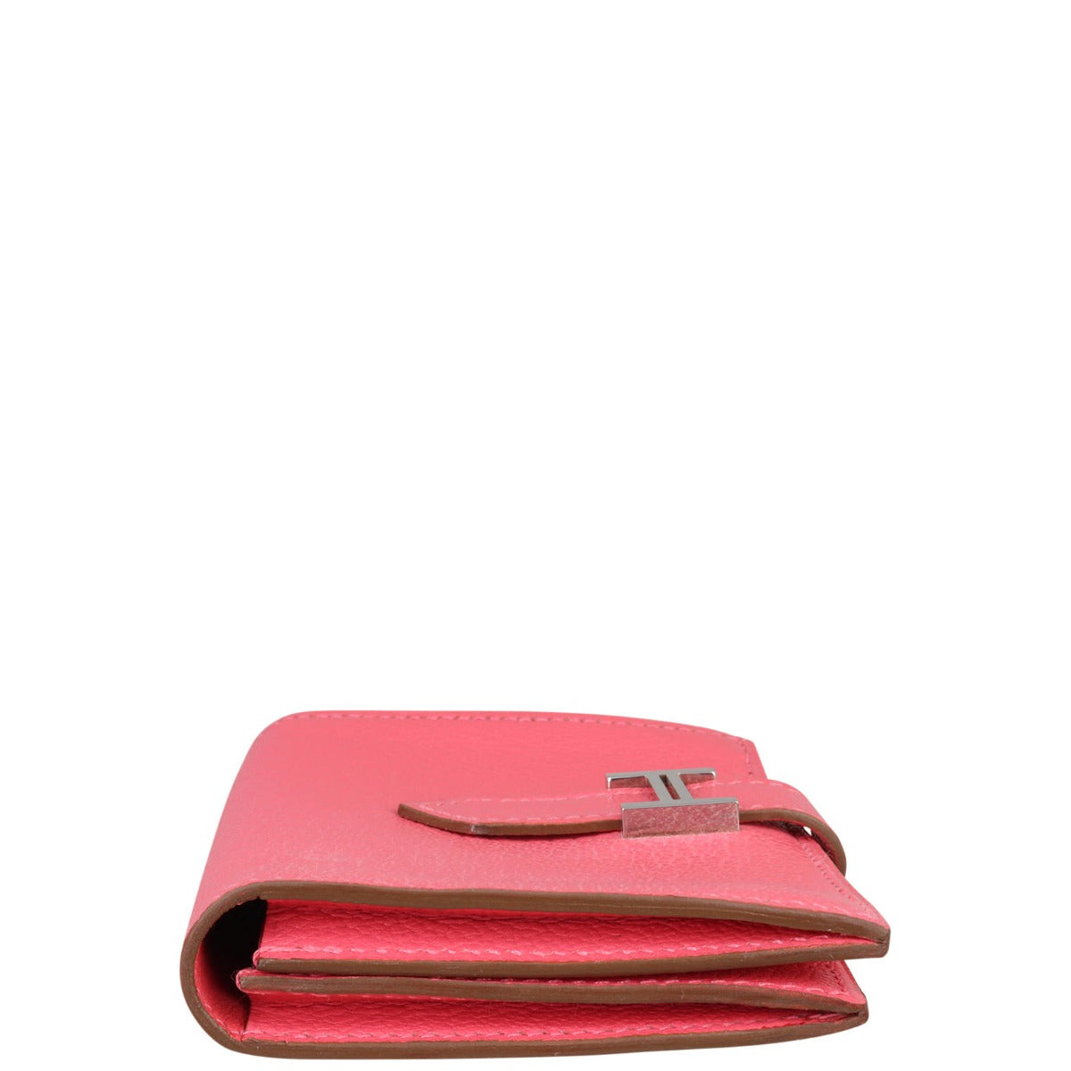 Hermes Bearn Card Holder (pink) Side