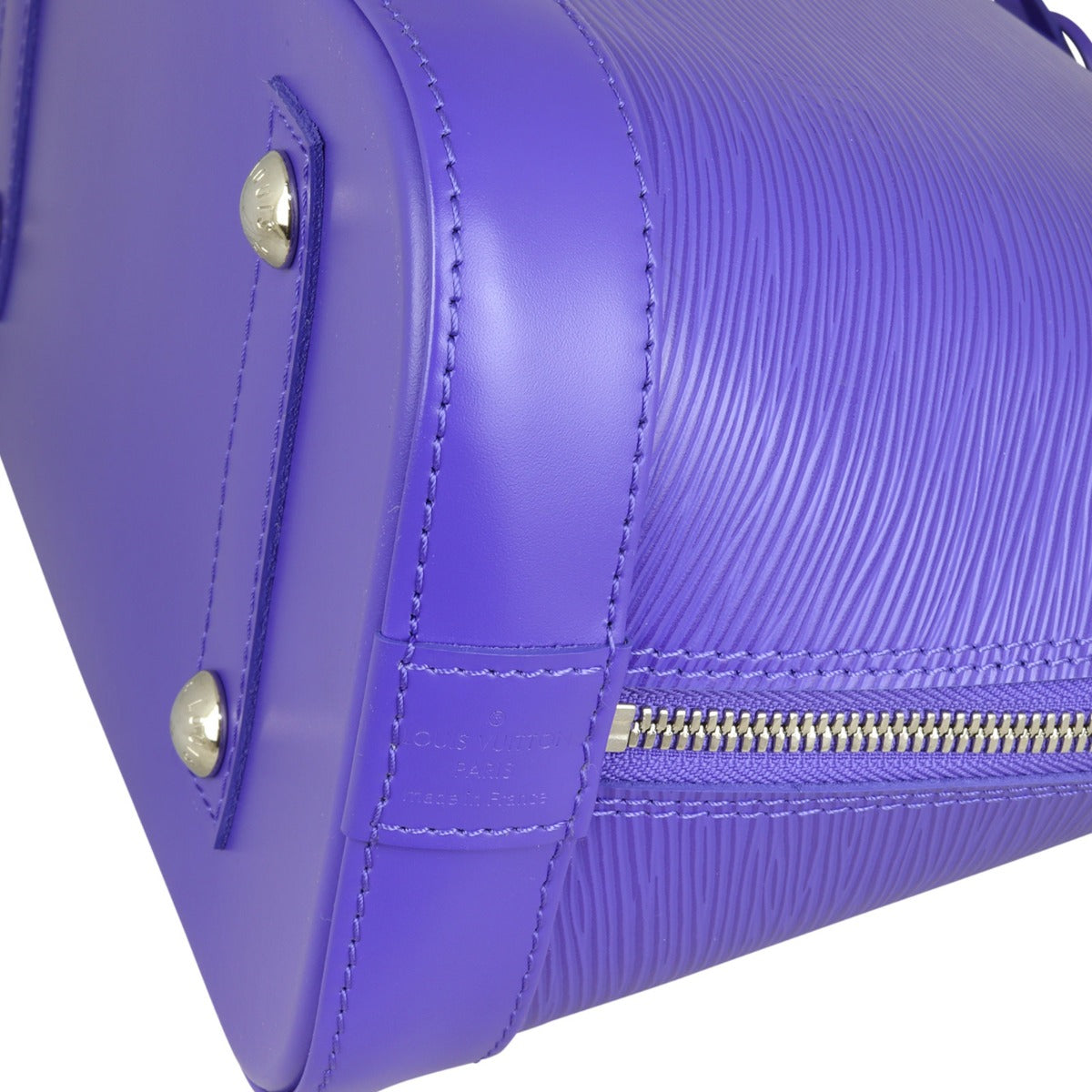 Louis Vuitton Alma PM Epi Corner Closeup