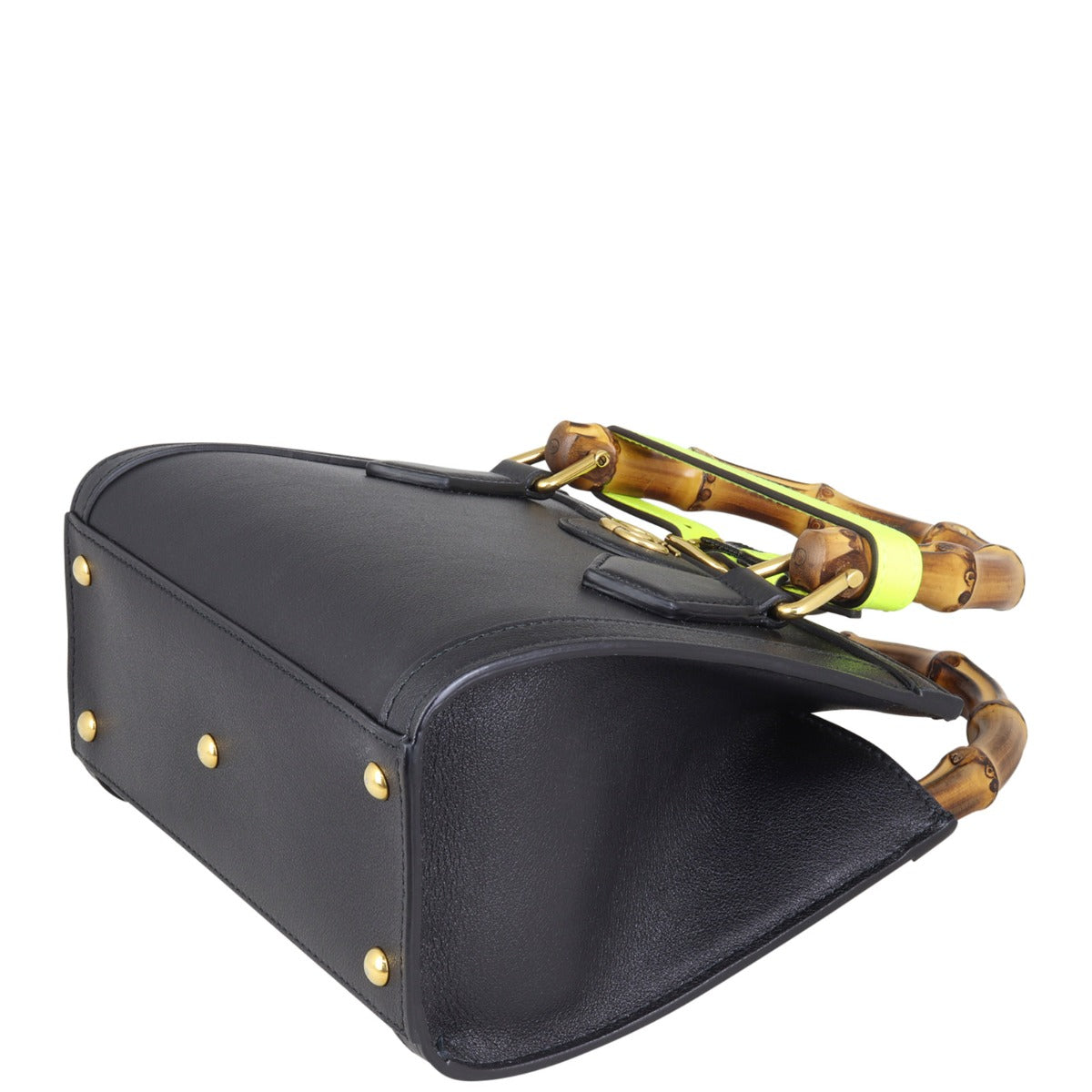 Gucci Diana Bamboo Top Handle Mini Tote Corner Distance