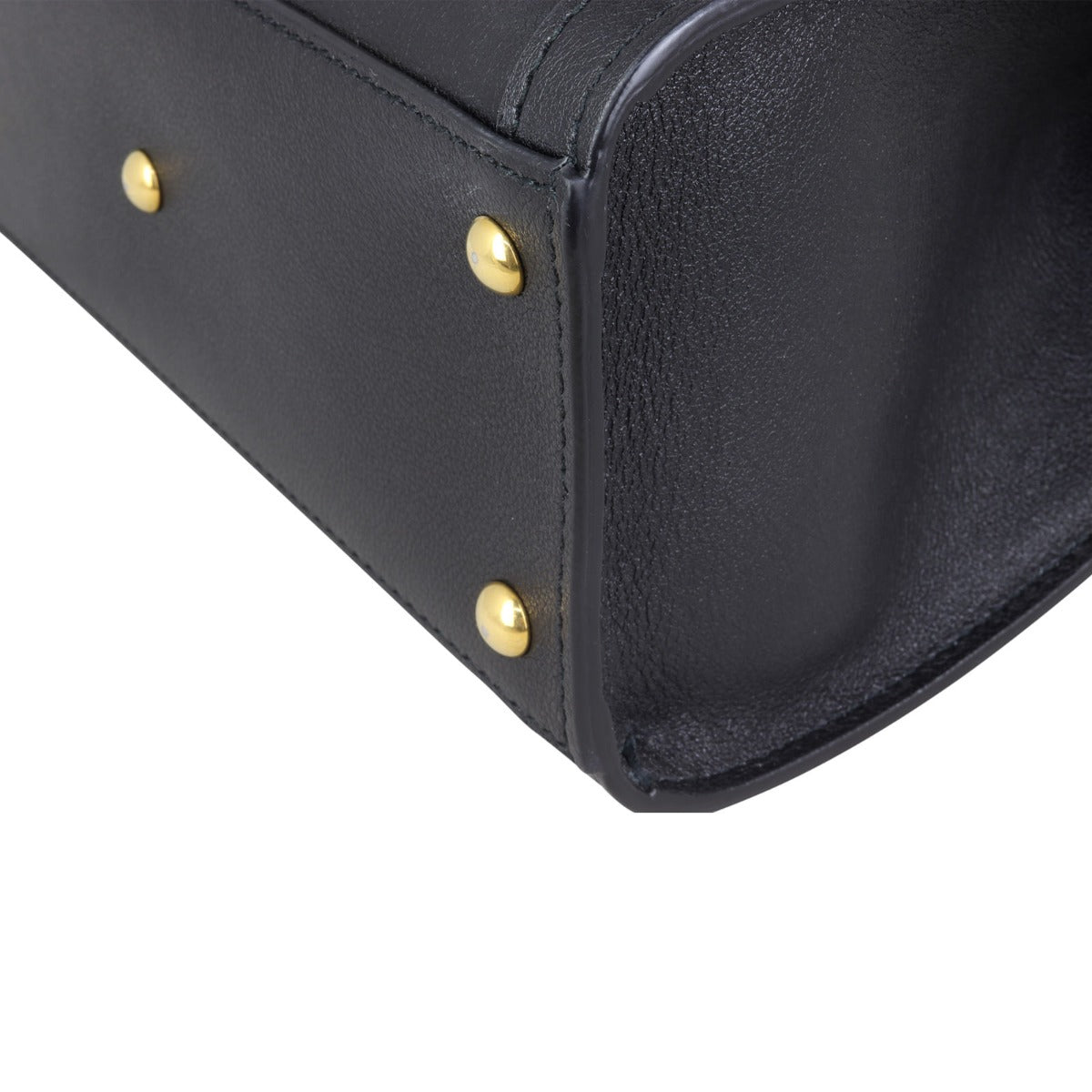 Gucci Diana Bamboo Top Handle Mini Tote Corner Closeup