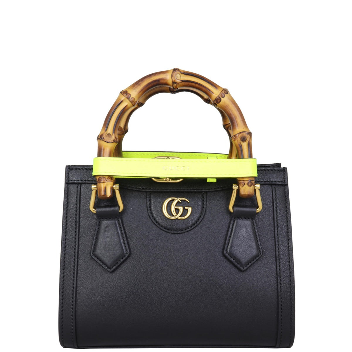 Gucci Diana Bamboo Top Handle Mini Tote Front