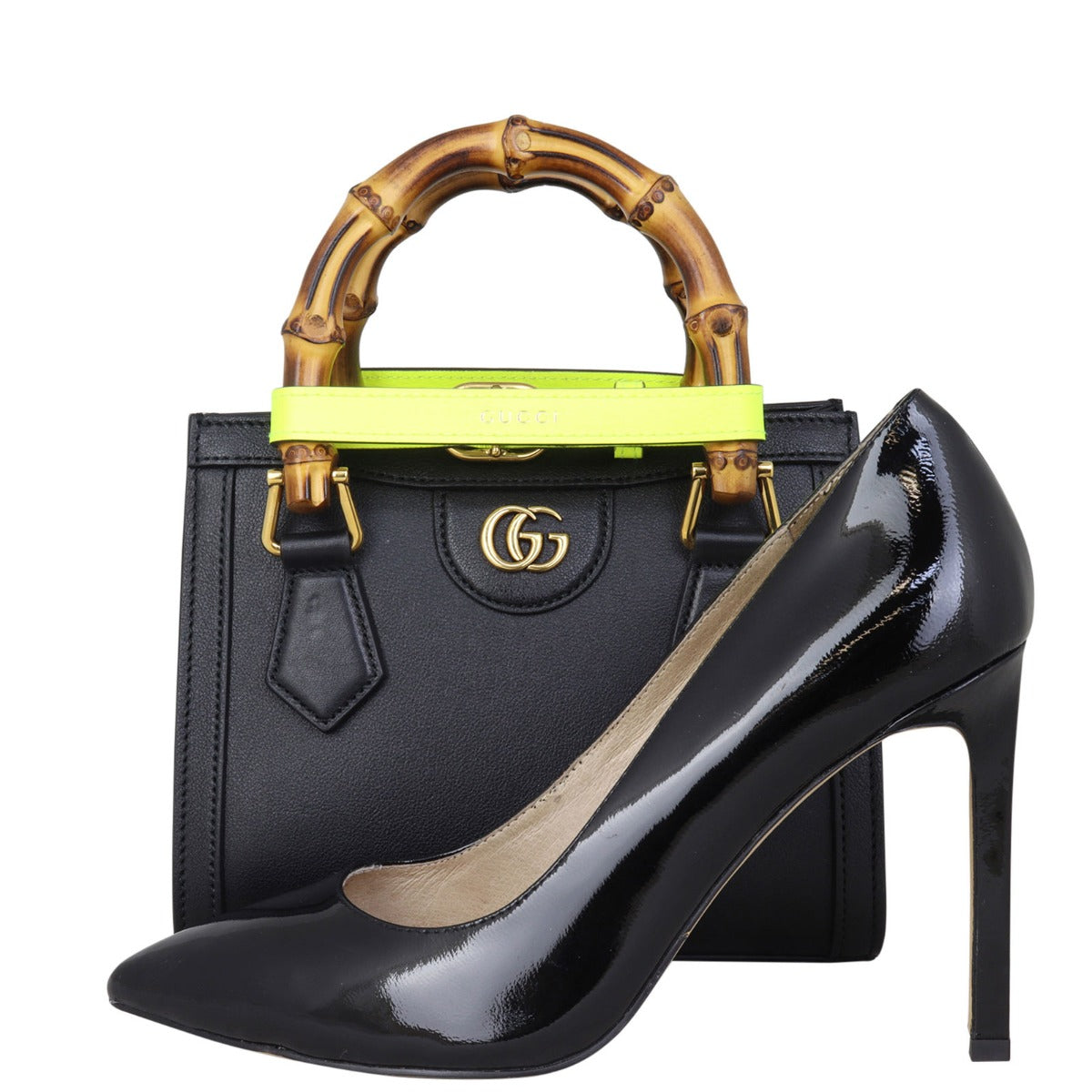 Gucci Diana Bamboo Top Handle Mini Tote Shoe