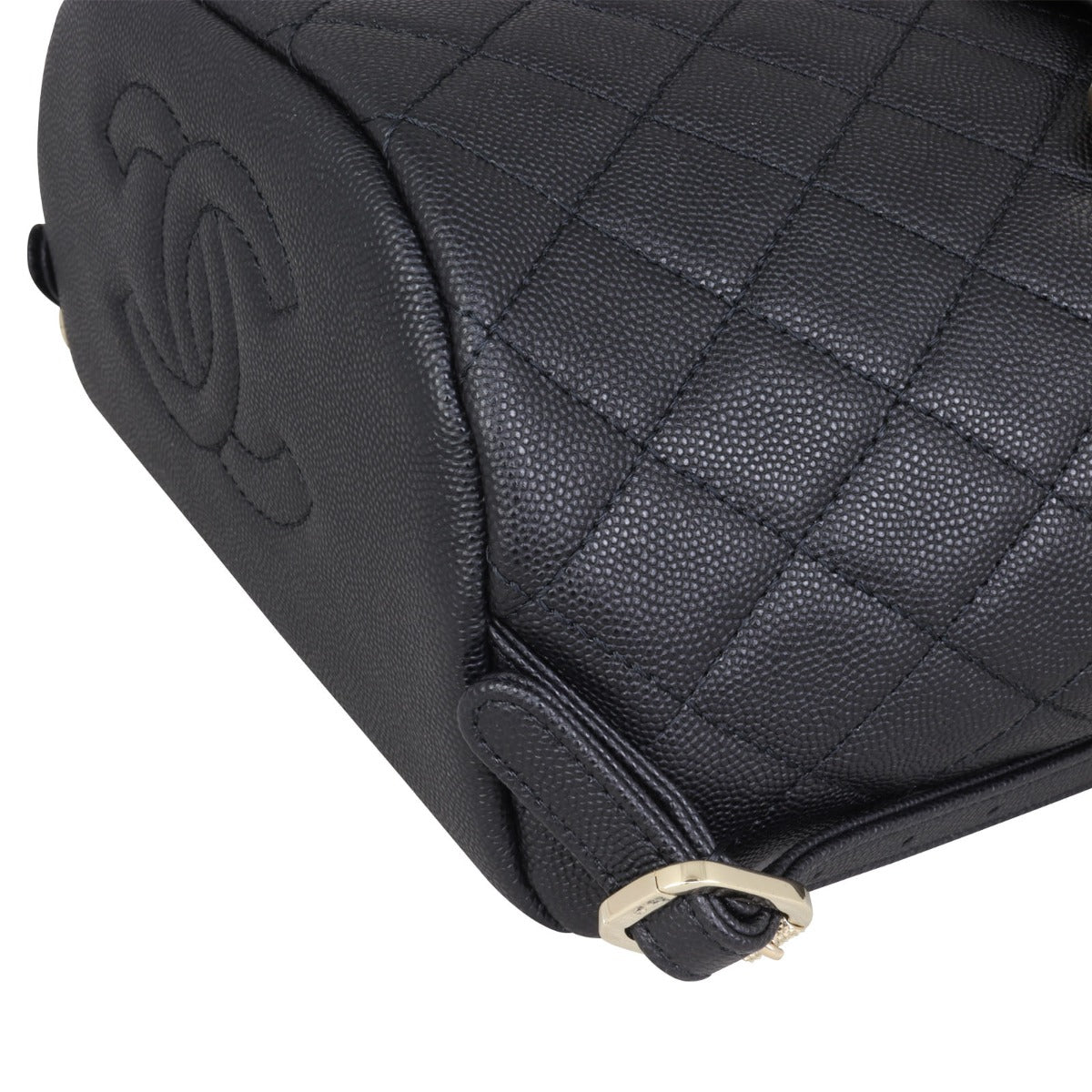 Chanel Filigree Backpack Corner Closeup