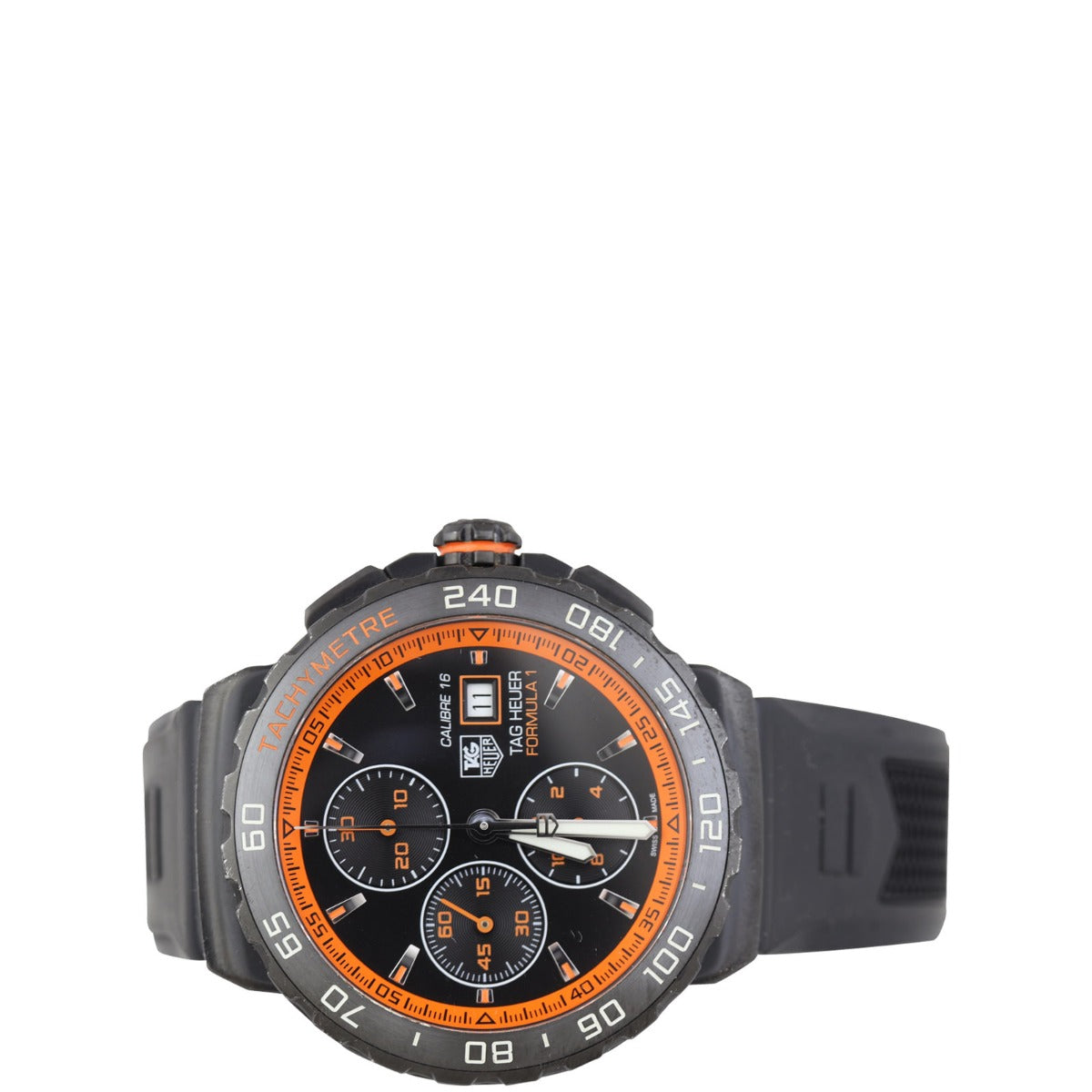 Tag Heuer Formula 1 Calibre 16 Chronograph Watch Front