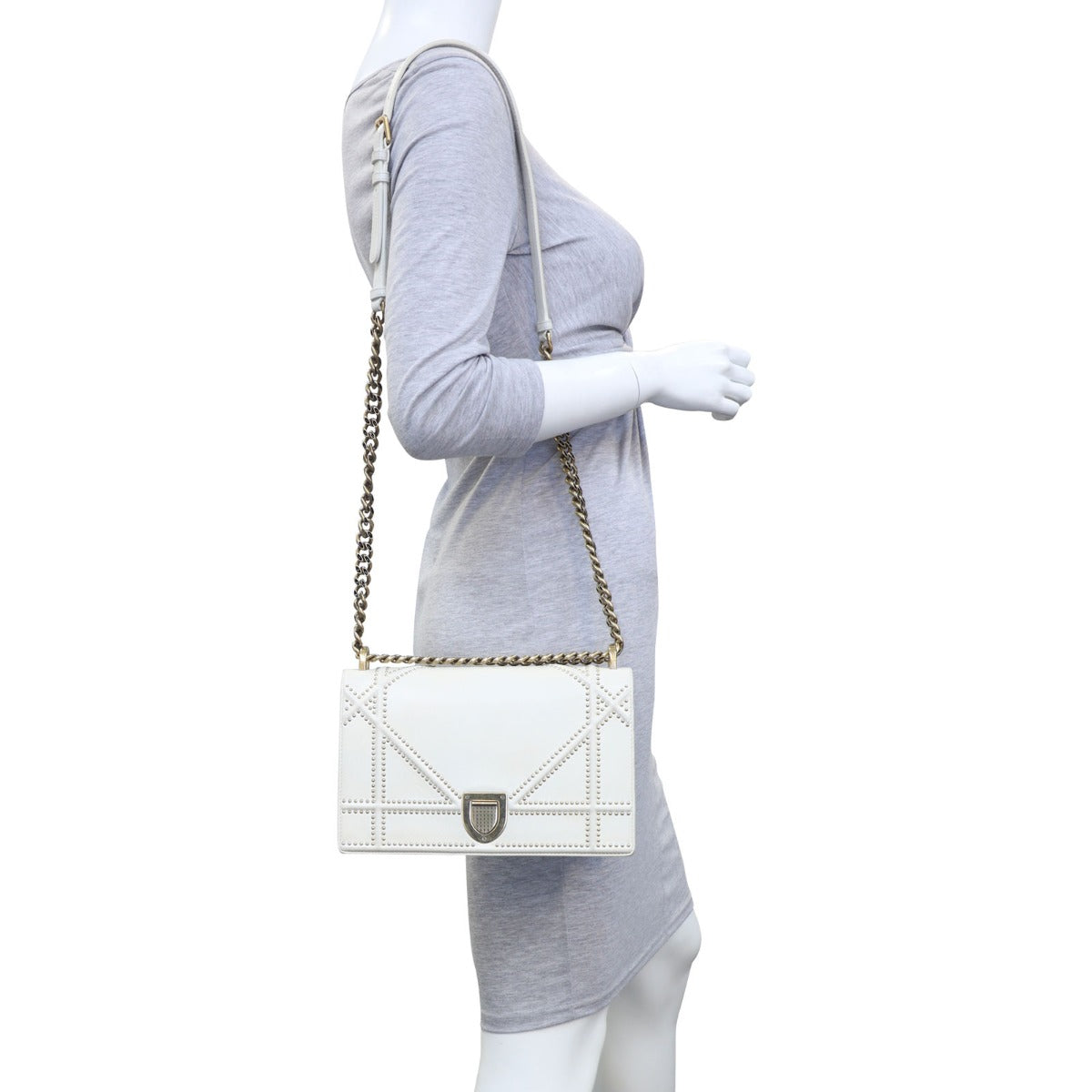 Dior Diorama Studded Medium Mannequin