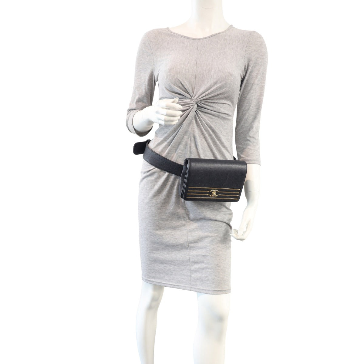 Chanel Captain Gold Belt Bag Mannequin