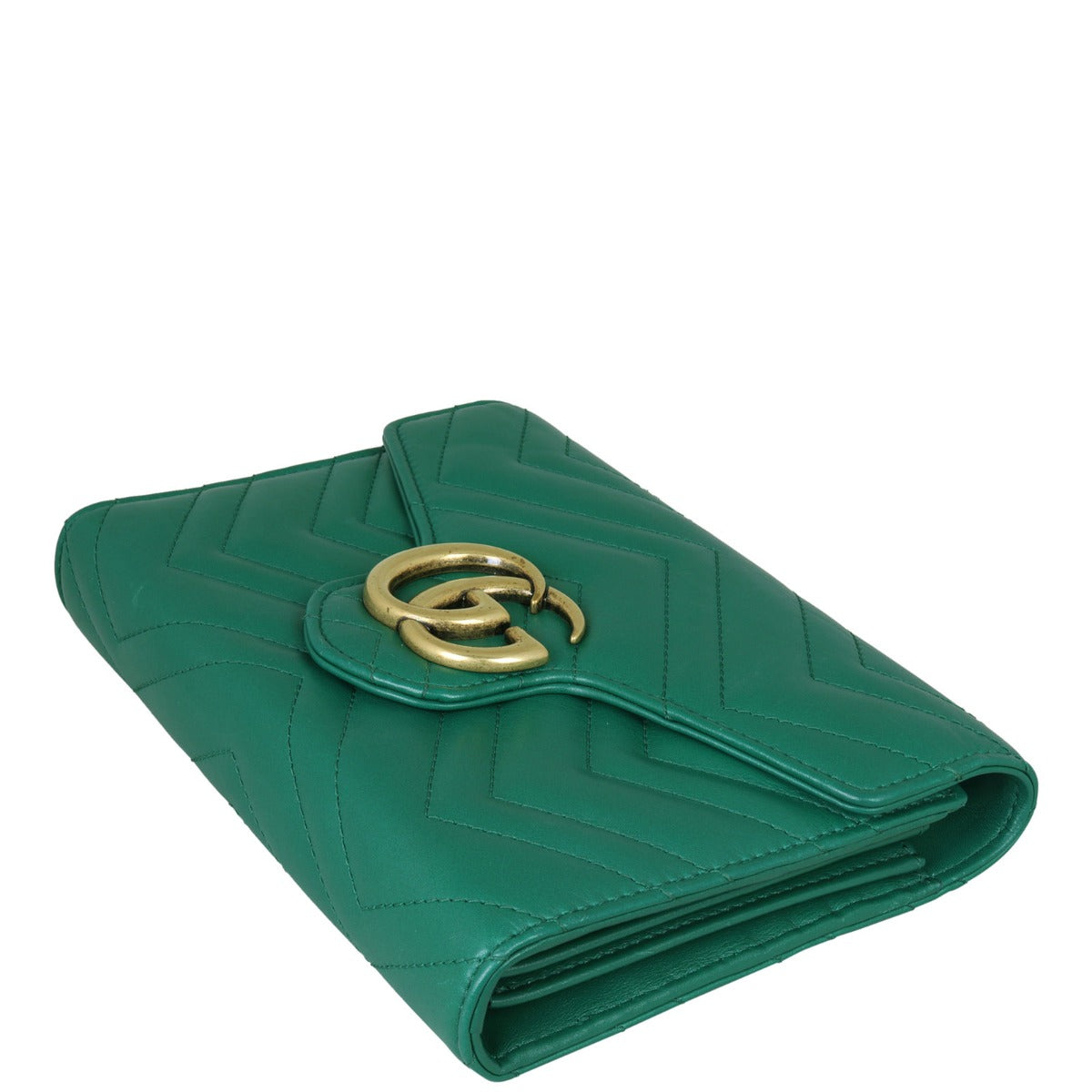 Gucci GG Marmont Matelasse Chain Wallet Corner DIstance