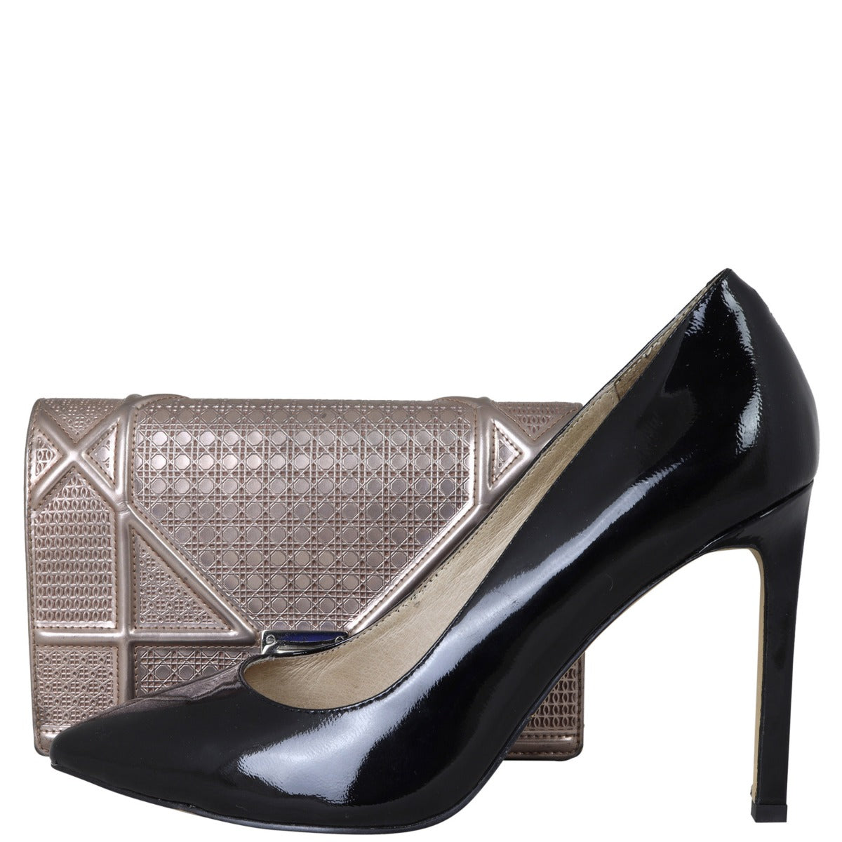 Dior Diorama Wallet on Chain Micro-cannage Shoe